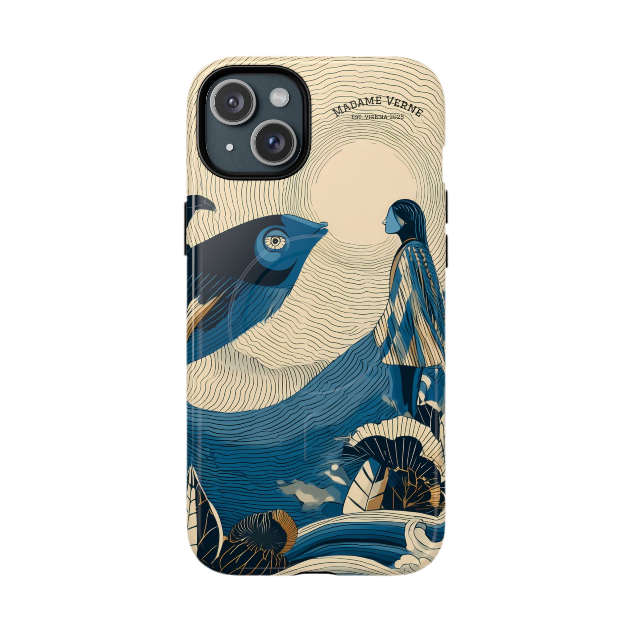 MagSafe iPhone-Schutzhülle "Moonlight Parley" - Opal Depths No. 40