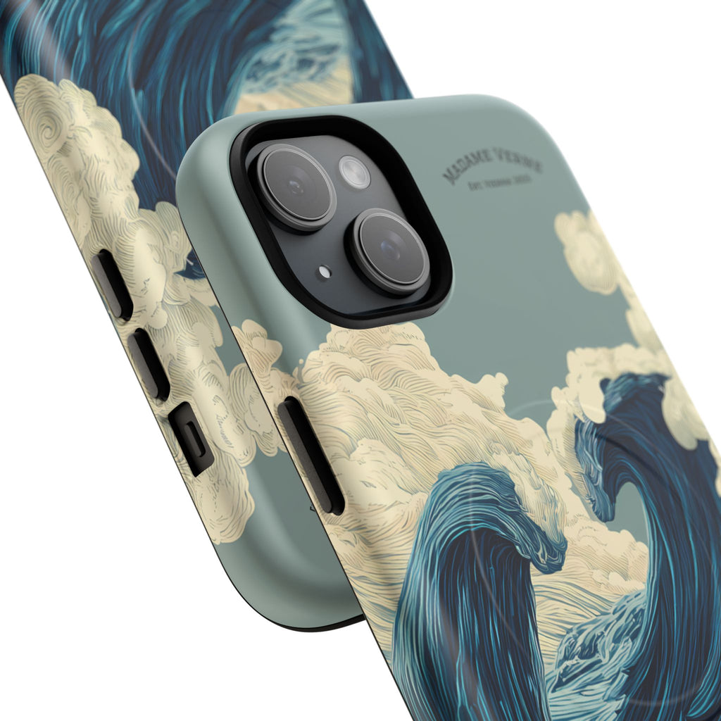 MagSafe iPhone-Schutzhülle "Tempest's Embrace" - Opal Depths No. 38