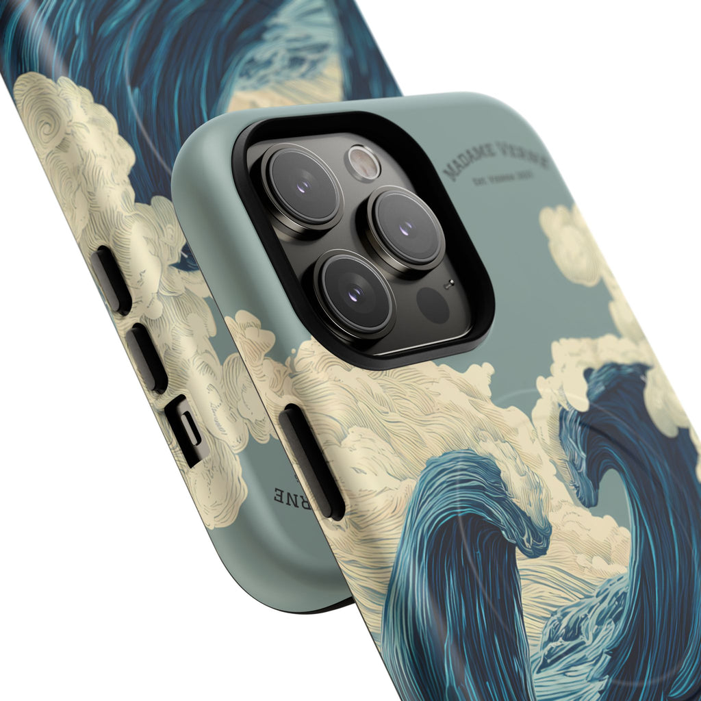 MagSafe iPhone-Schutzhülle "Tempest's Embrace" - Opal Depths No. 38
