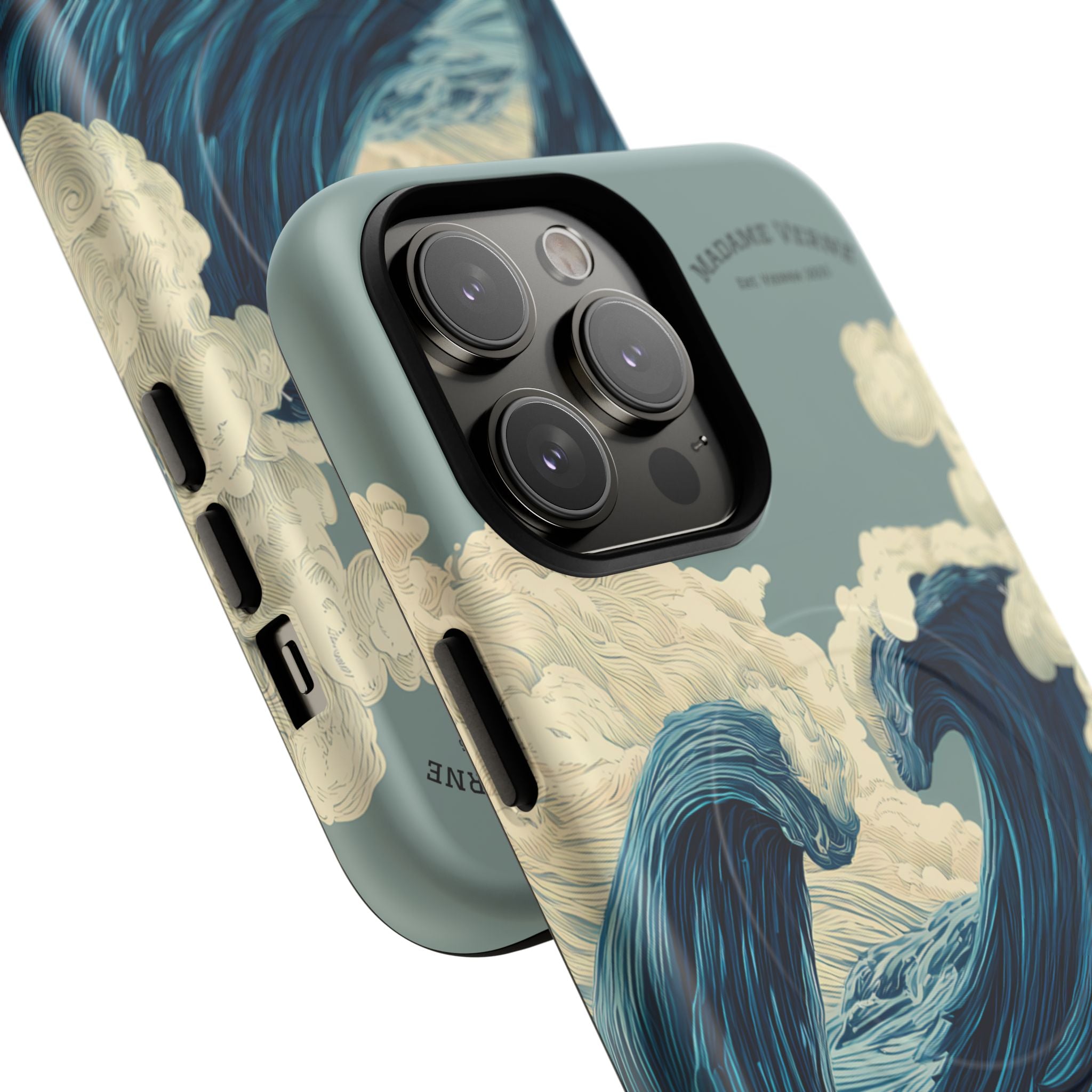 MagSafe iPhone-Schutzhülle "Tempest's Embrace" - Opal Depths No. 38