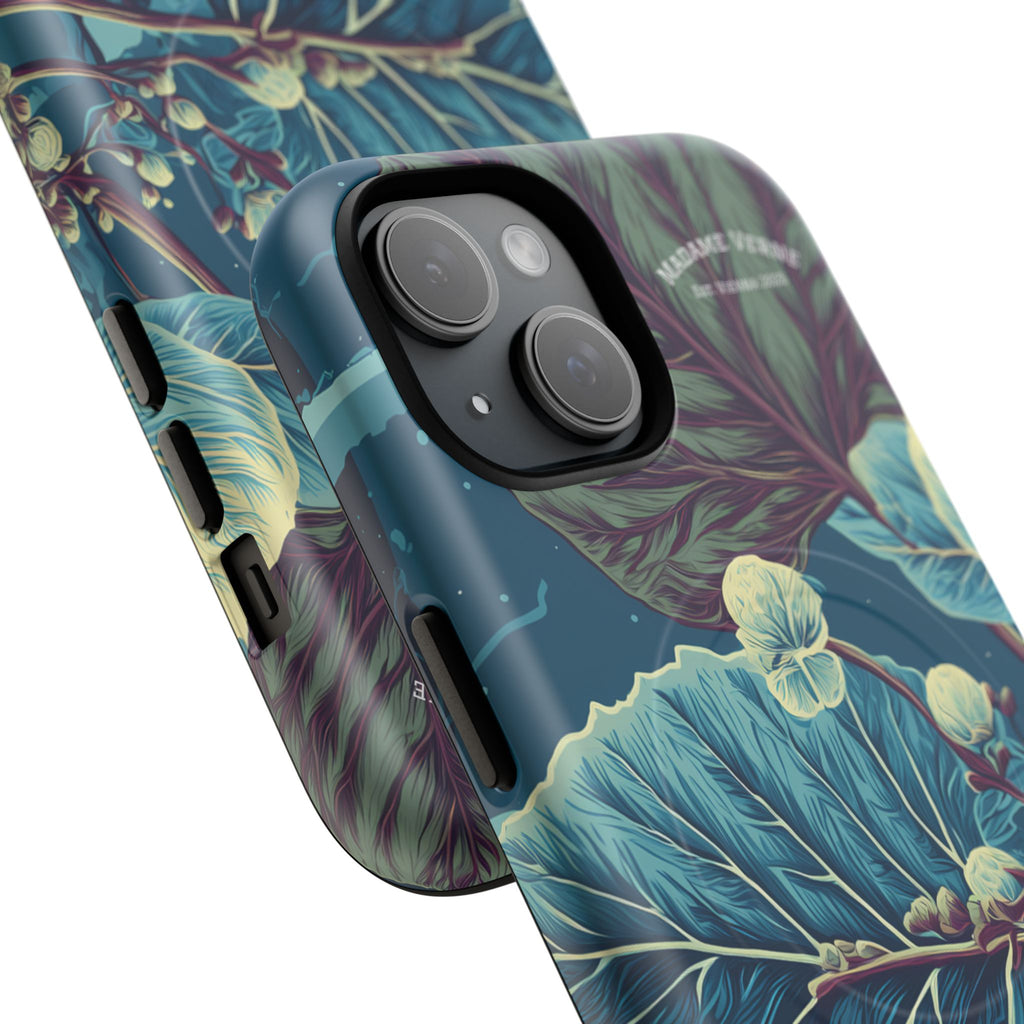 MagSafe iPhone-Schutzhülle "Galactic Veins" - Cosmic Botanicals No. 89