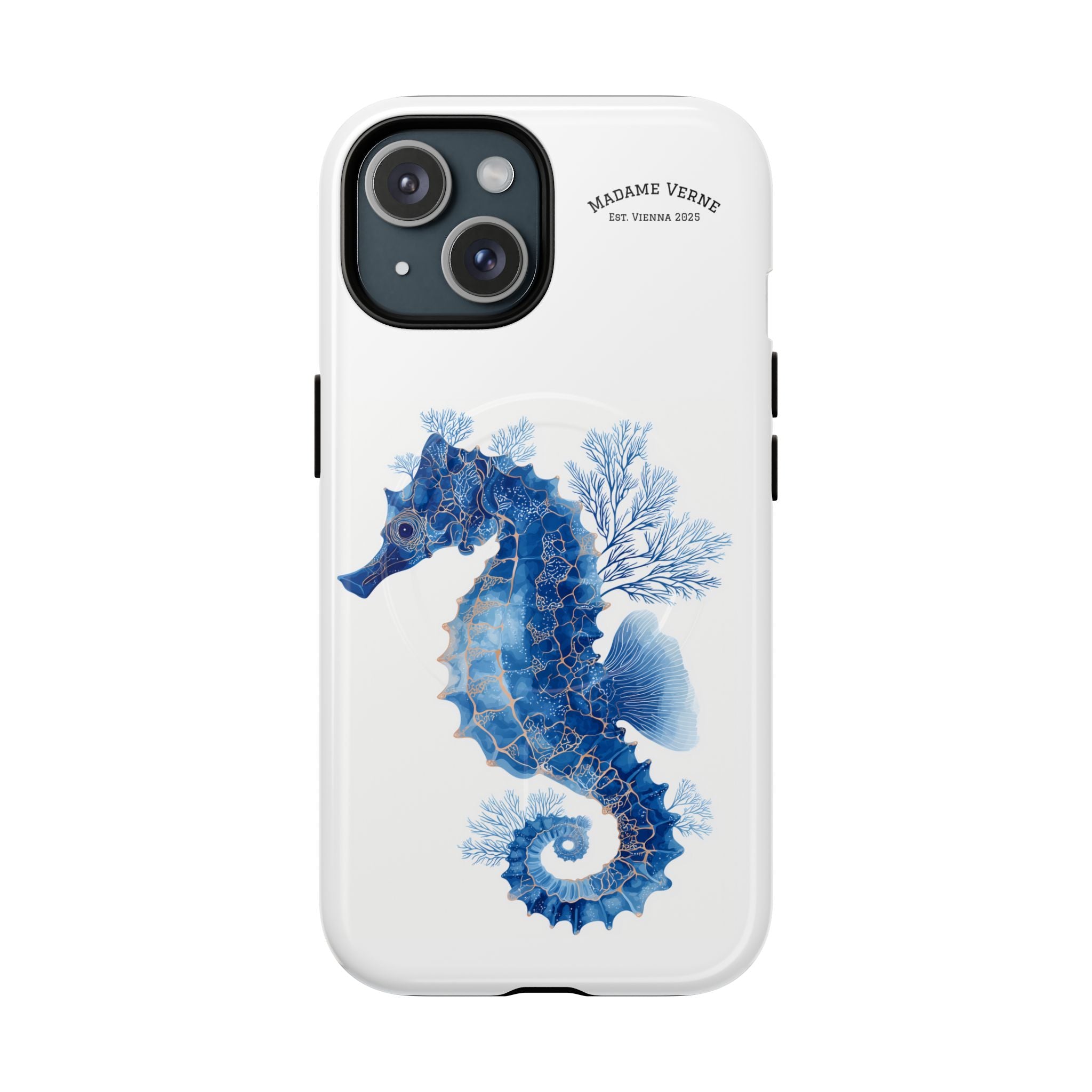 MagSafe iPhone-Schutzhülle "Azure Sentinel" - Opal Depths No. 32