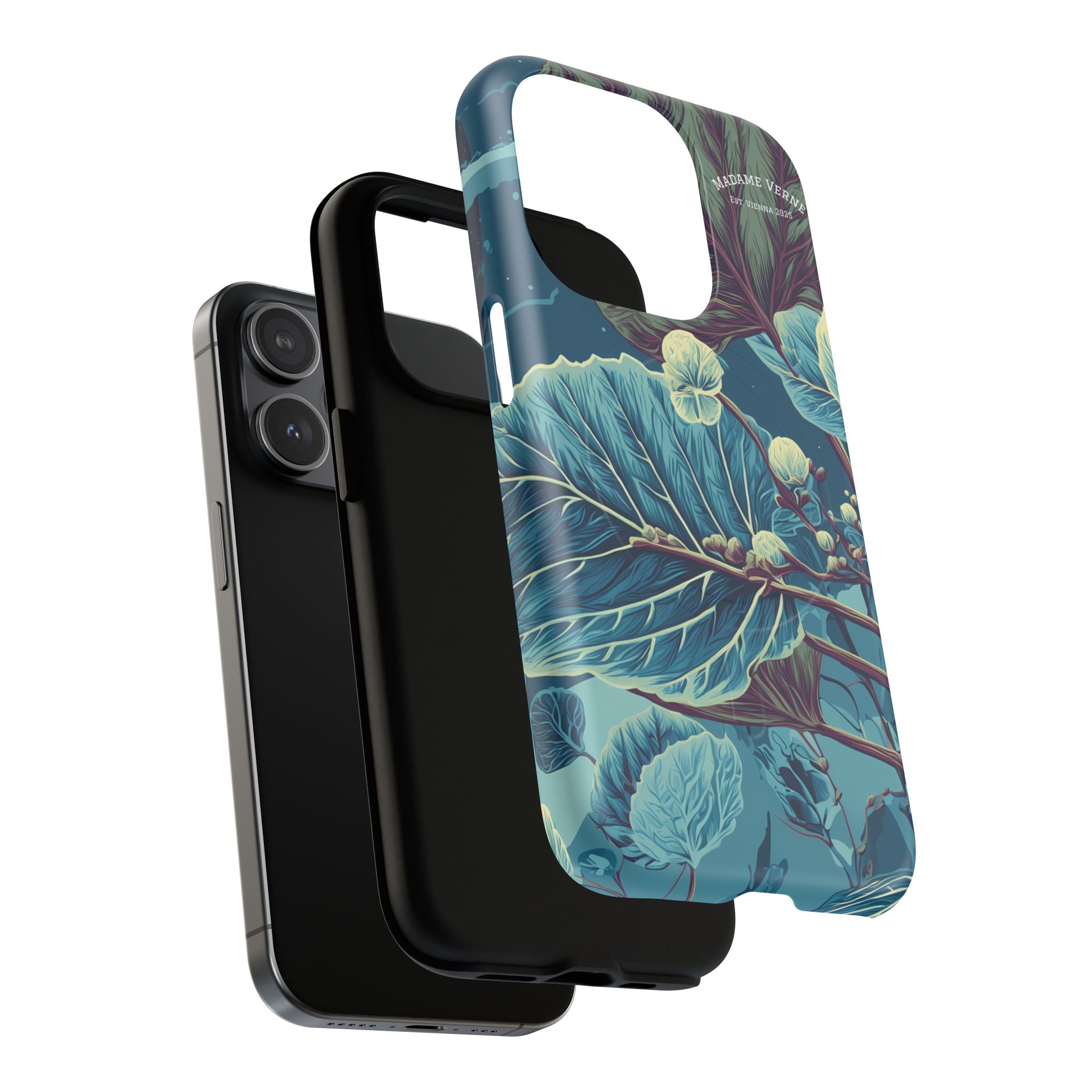 MagSafe iPhone-Schutzhülle "Galactic Veins" - Cosmic Botanicals No. 89