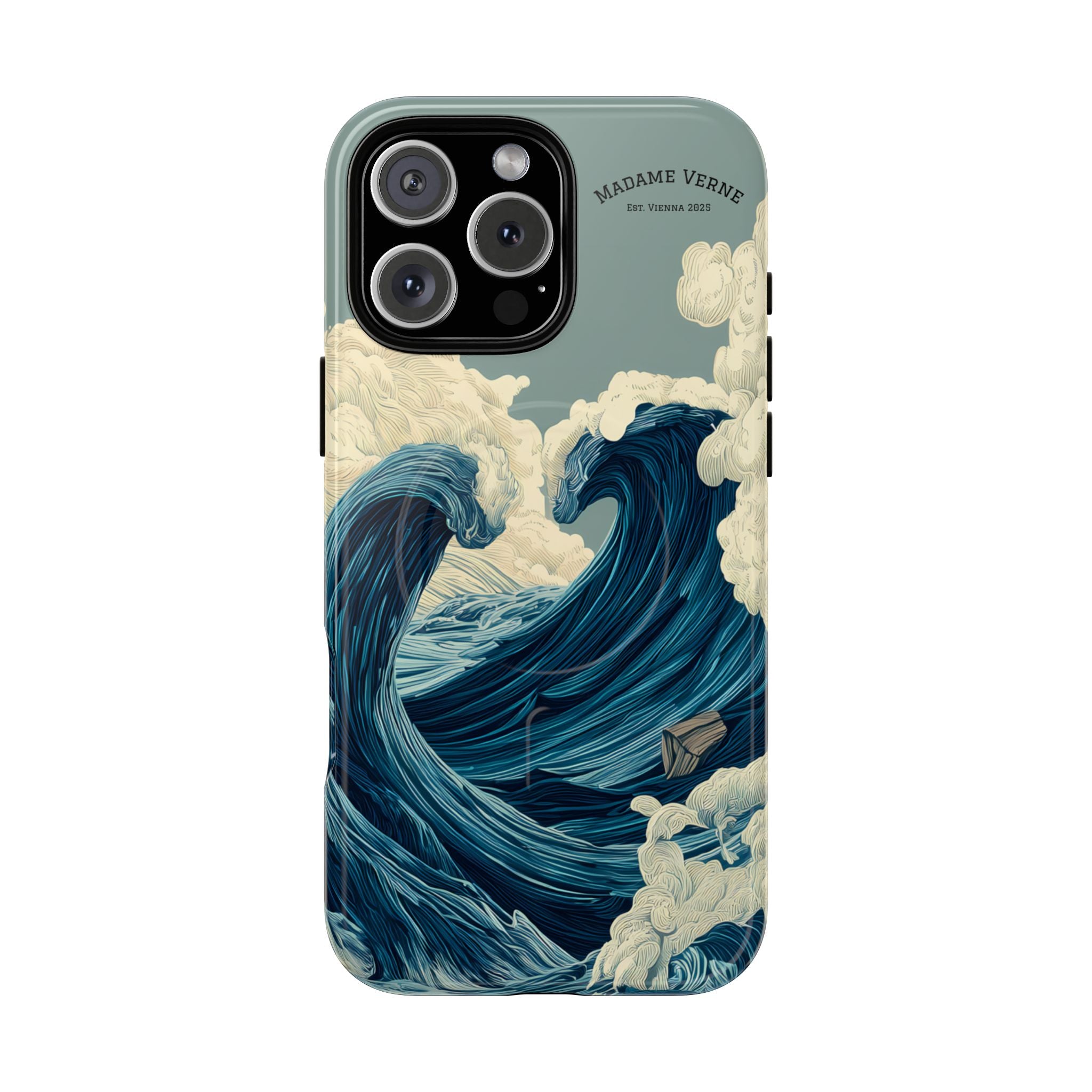 MagSafe iPhone-Schutzhülle "Tempest's Embrace" - Opal Depths No. 38