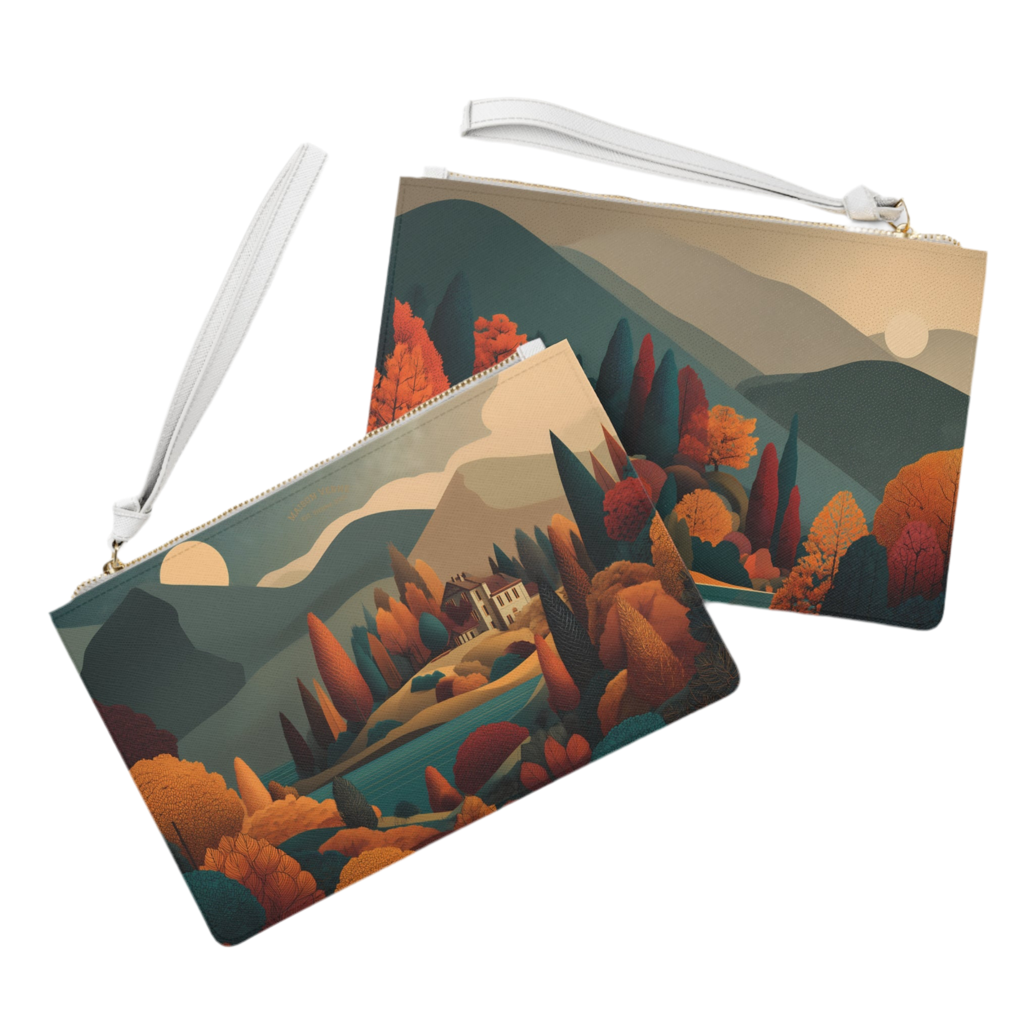 Maison Verne Clutch Bag "Twilight Manor"- Golden Autumn No. 46