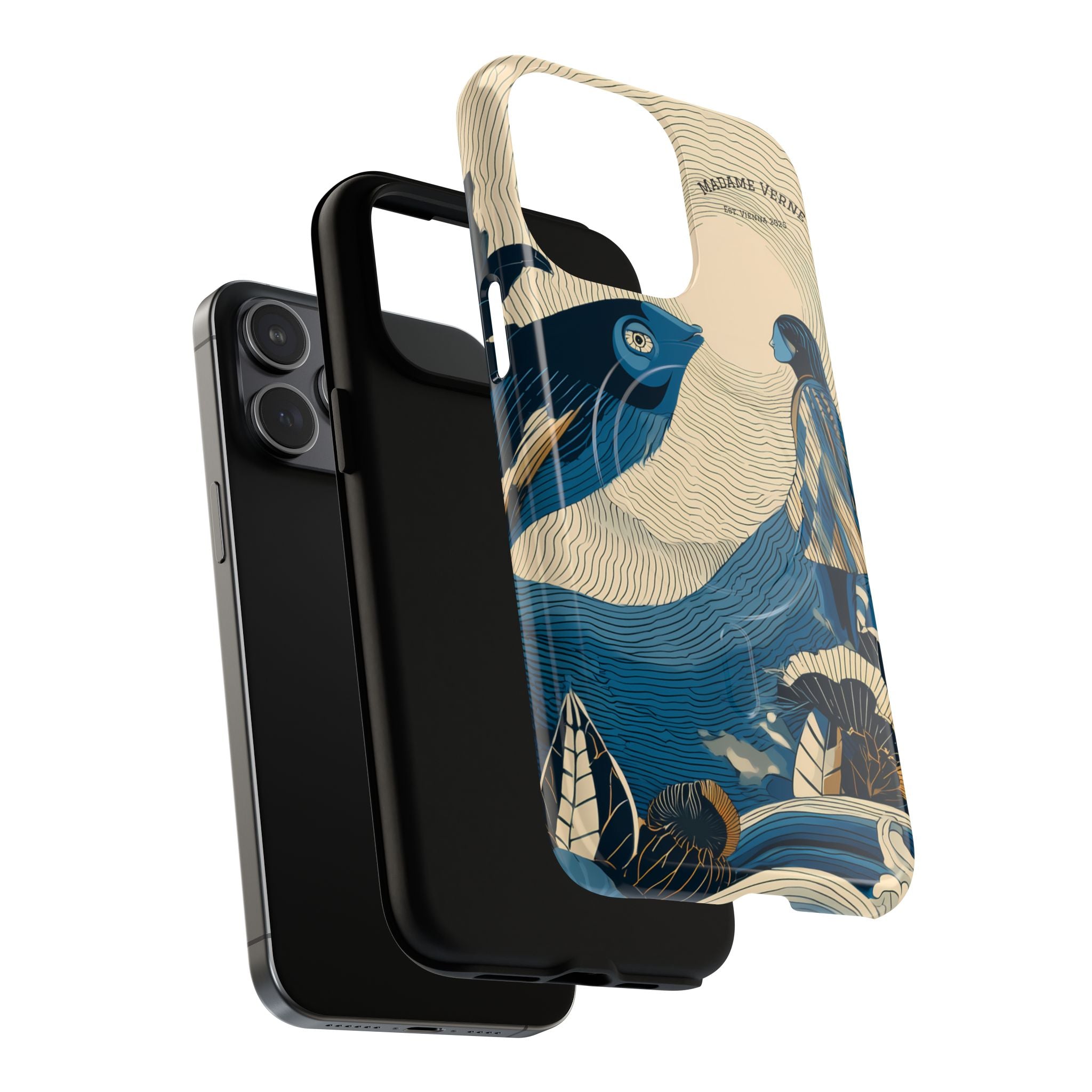 MagSafe iPhone-Schutzhülle "Moonlight Parley" - Opal Depths No. 40