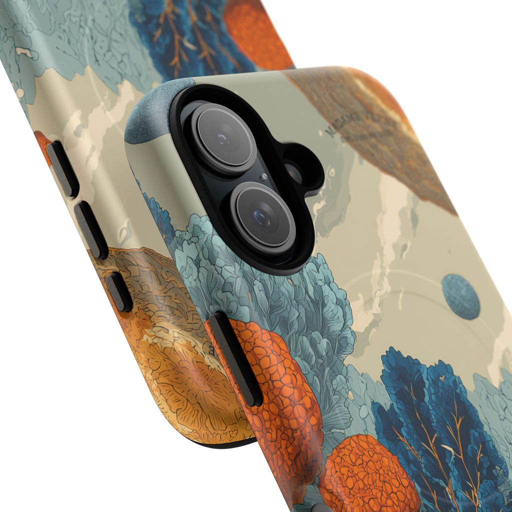 MagSafe iPhone-Schutzhülle "Ethereal Meadow" - Cosmic Botanicals No. 85