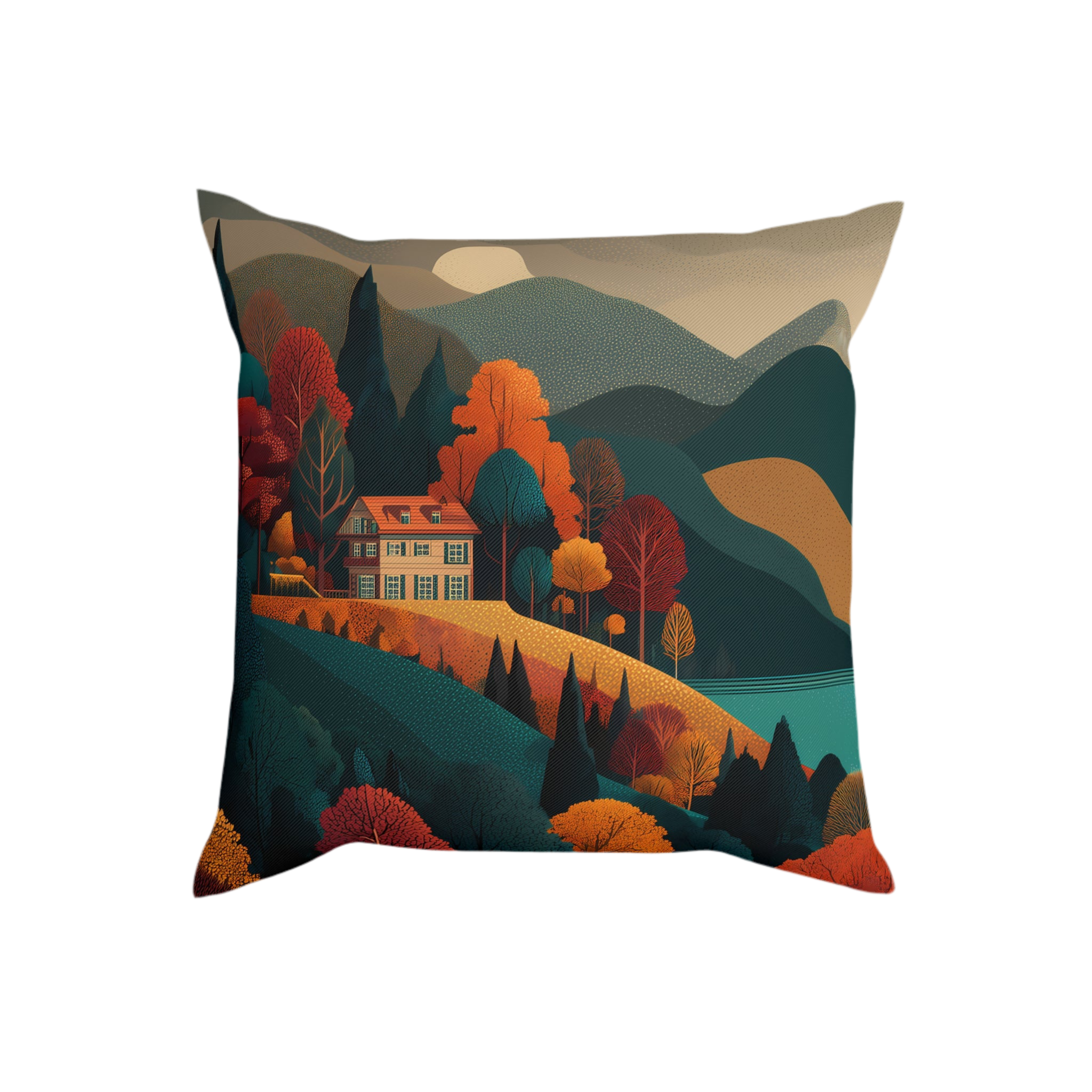 Maison Verne Zierkissen "Twilight Manor" - Golden Autumn No. 46