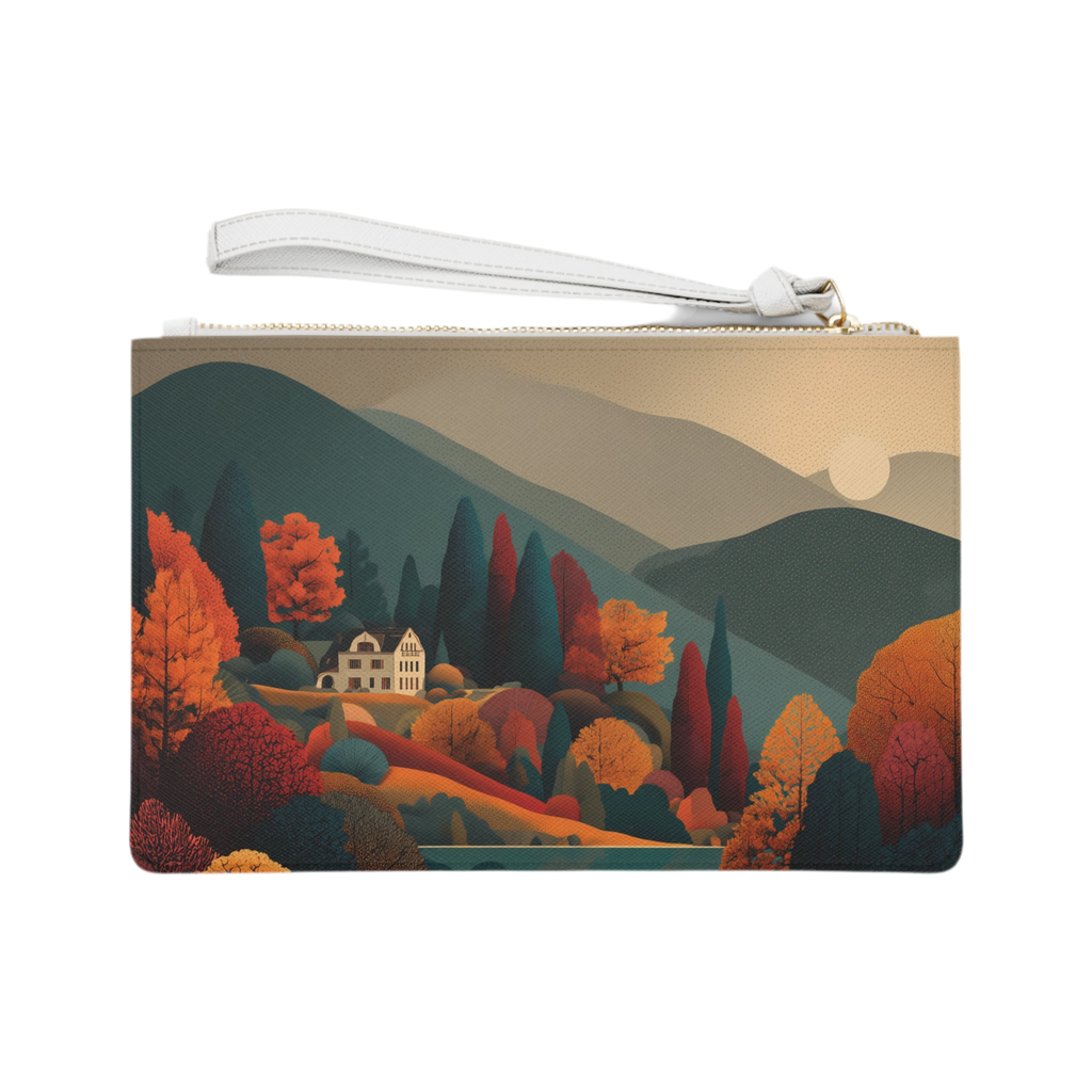 Maison Verne Clutch Bag "Twilight Manor"- Golden Autumn No. 46