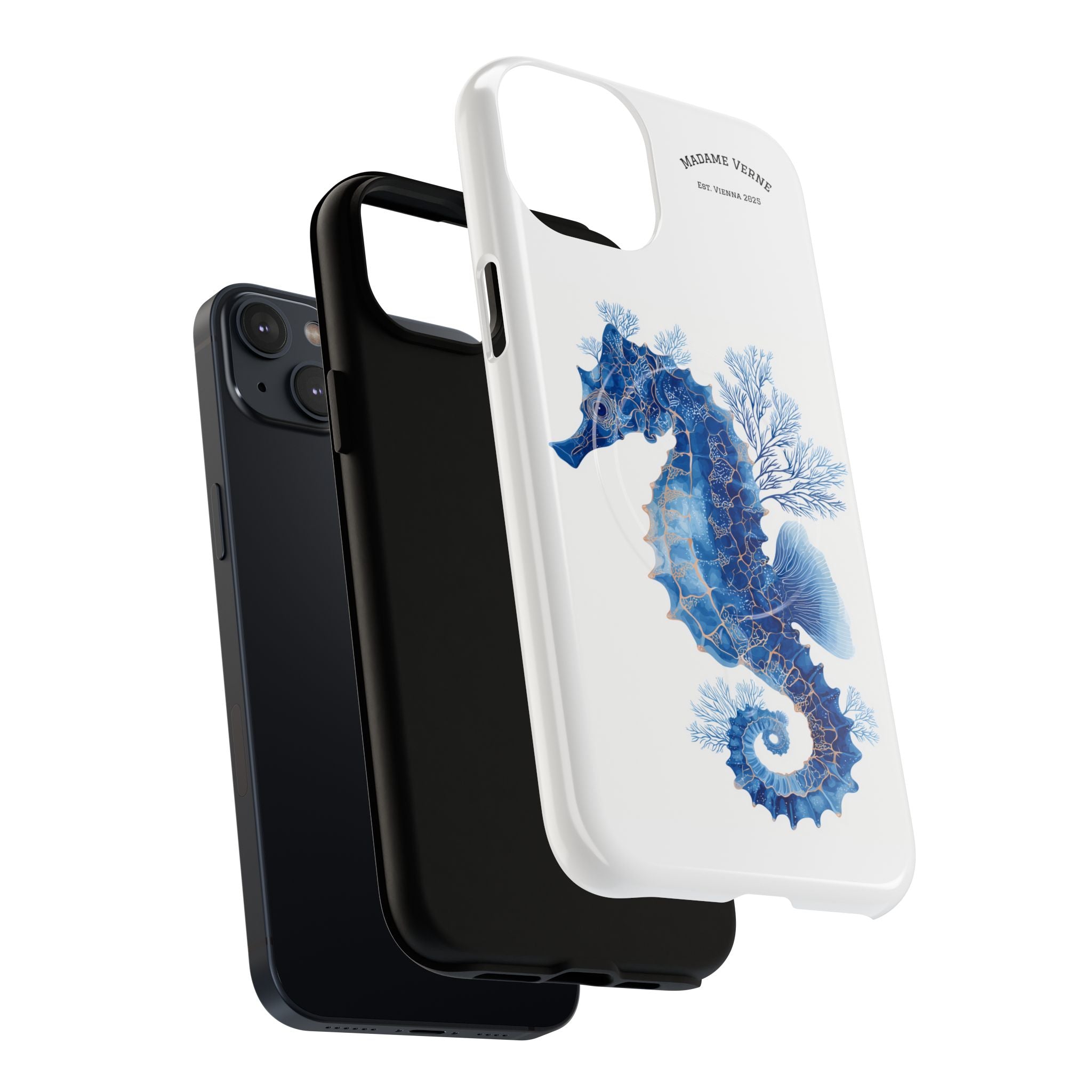 MagSafe iPhone-Schutzhülle "Azure Sentinel" - Opal Depths No. 32