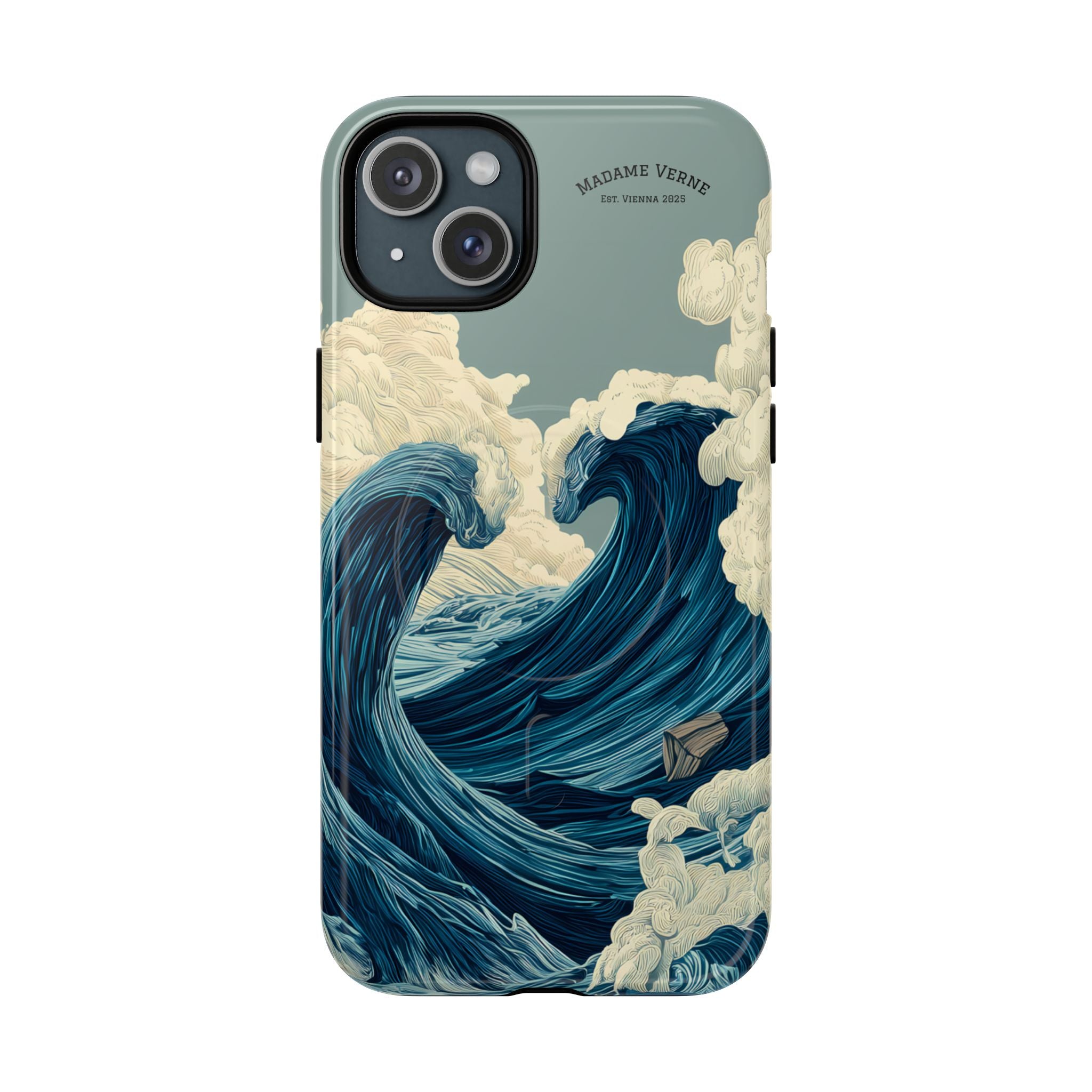 MagSafe iPhone-Schutzhülle "Tempest's Embrace" - Opal Depths No. 38