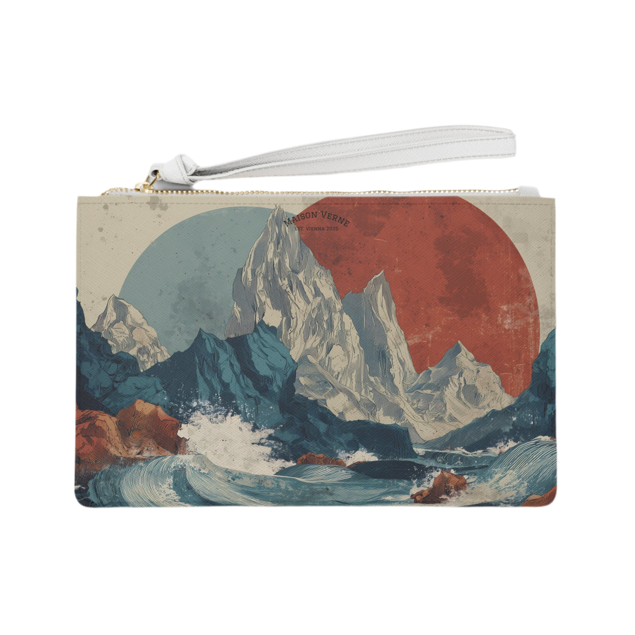 Maison Verne Clutch "Where Mountains meet the Tide"- Below & Beyond No. 32