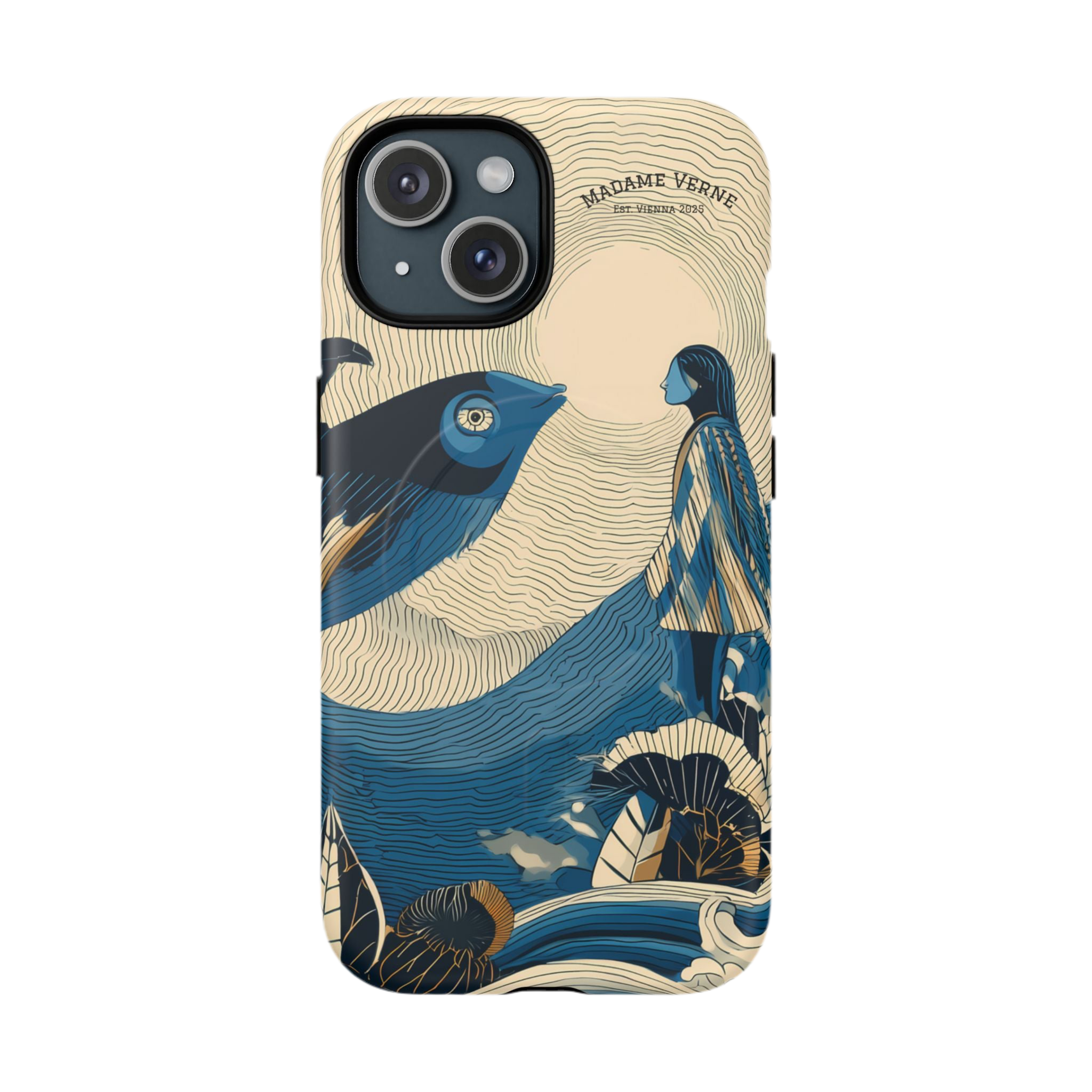 MagSafe iPhone-Schutzhülle "Moonlight Parley" - Opal Depths No. 40