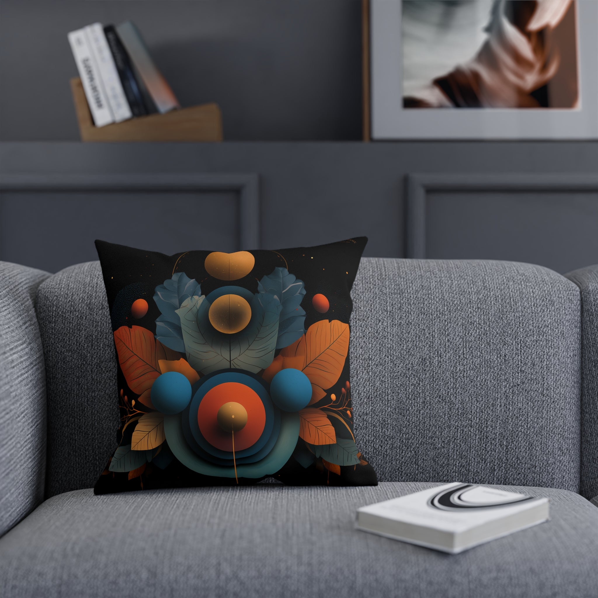 Decorative cushion "Celestial Harvest" - Golden Autumn No. 33