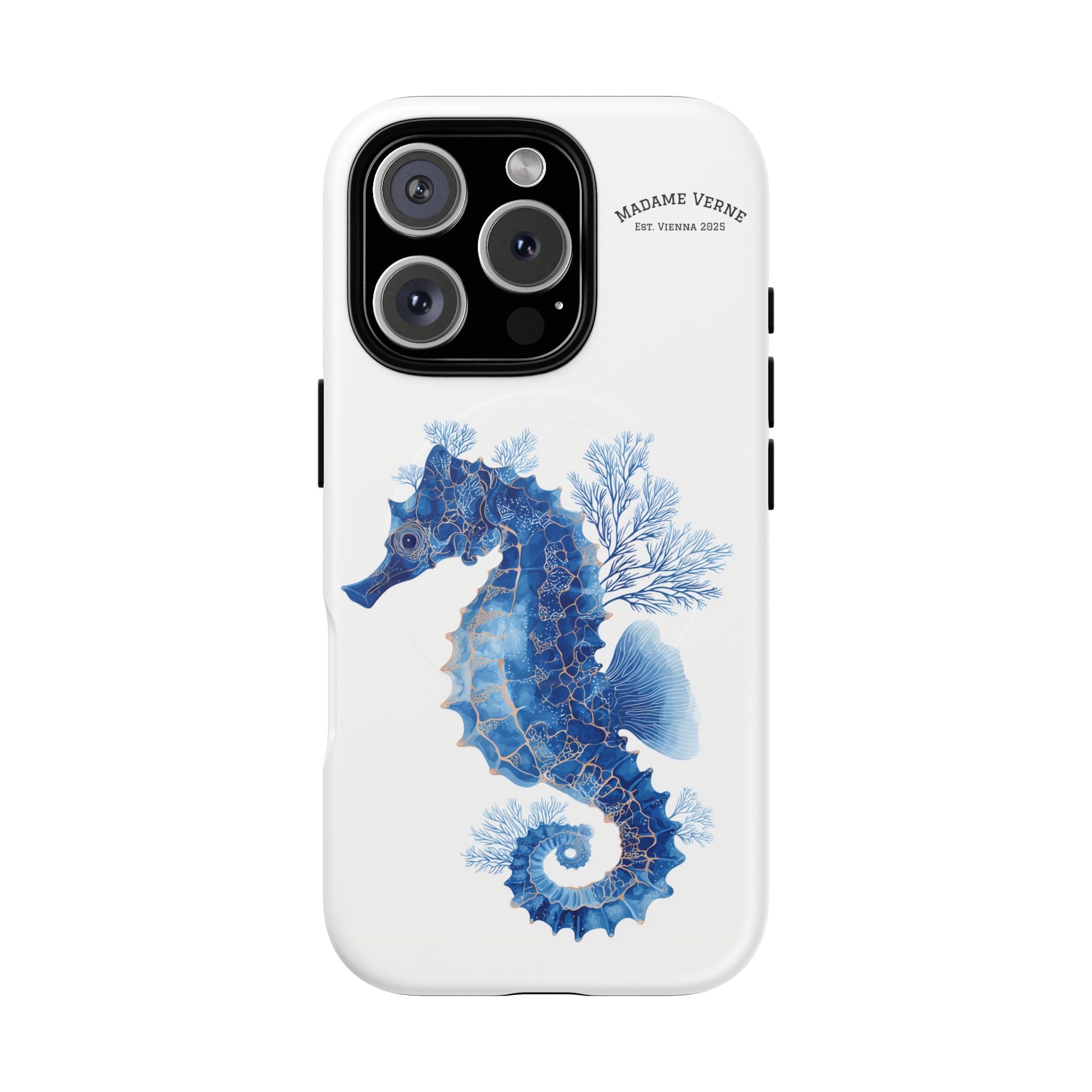 MagSafe iPhone-Schutzhülle "Azure Sentinel" - Opal Depths No. 32