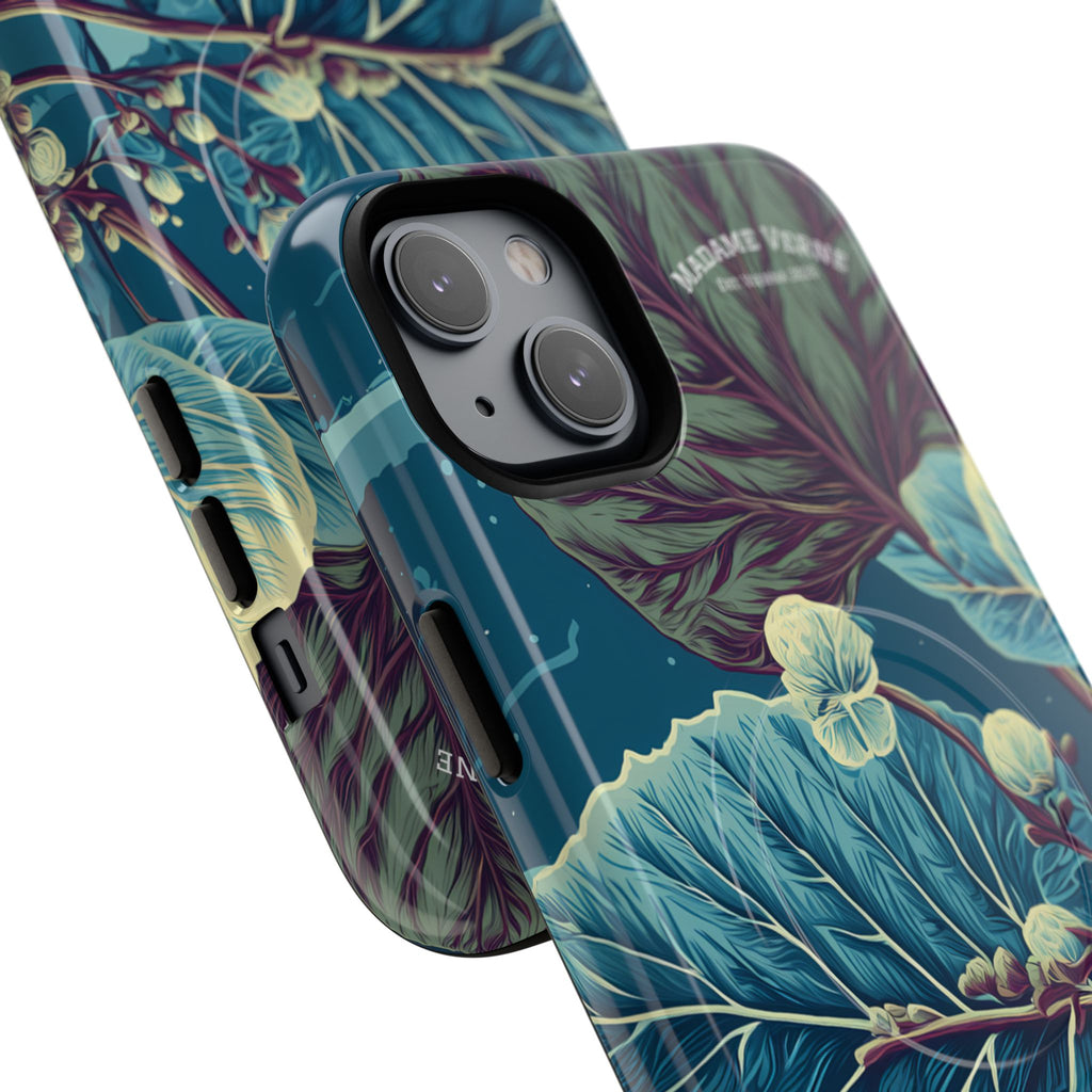 MagSafe iPhone-Schutzhülle "Galactic Veins" - Cosmic Botanicals No. 89