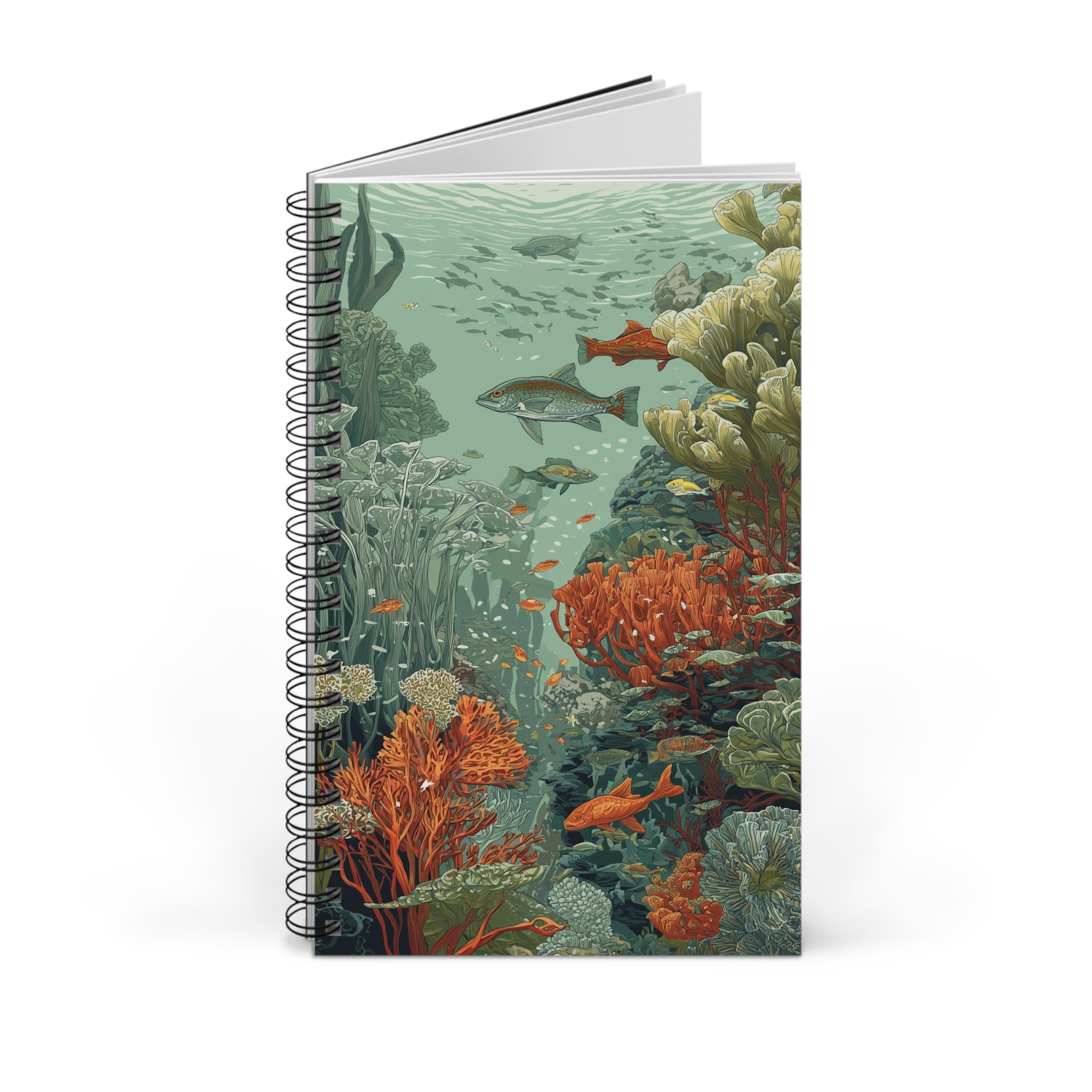 Notizbuch mit Spiralbindung "Tropical Drift" - Opal Depths No.
