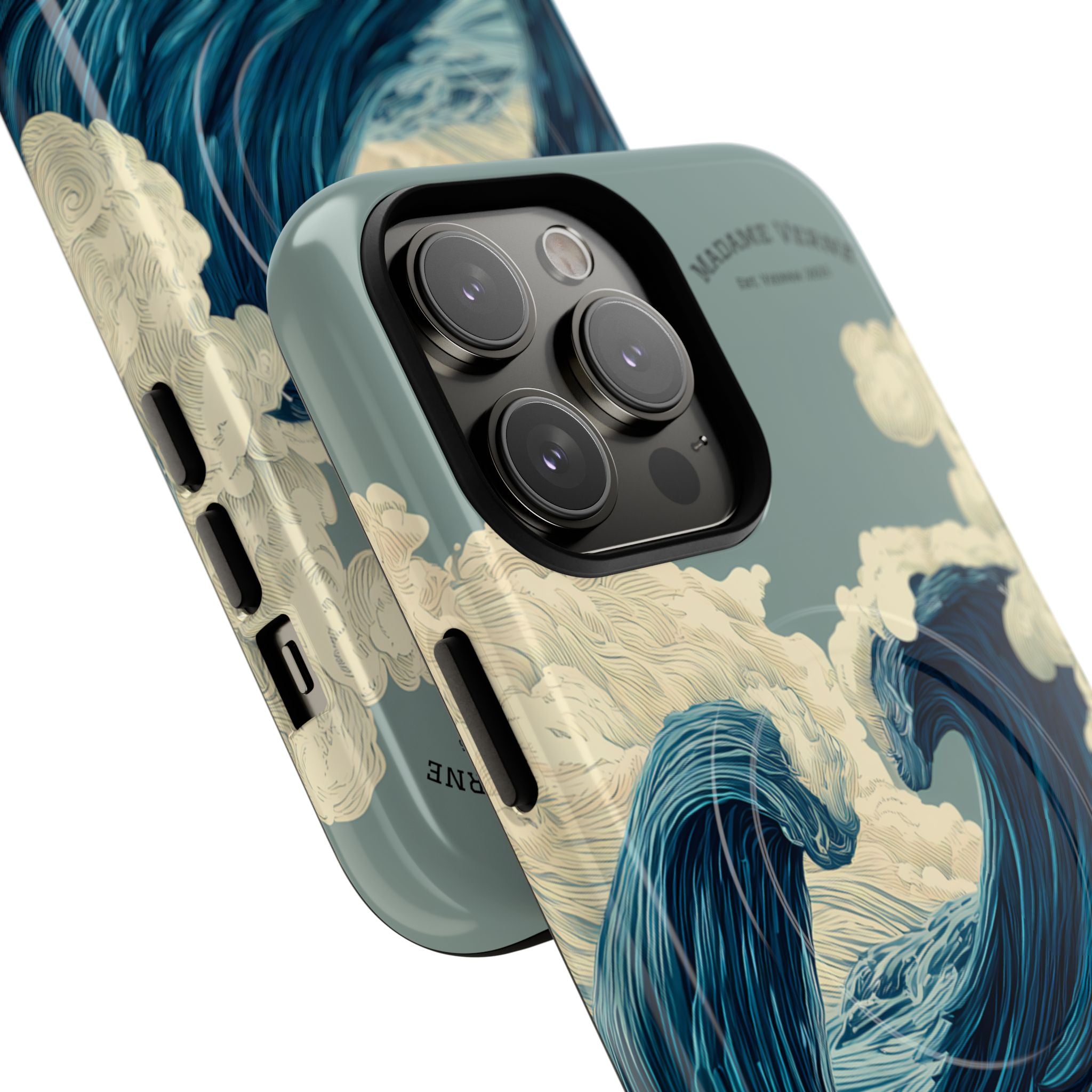 MagSafe iPhone-Schutzhülle "Tempest's Embrace" - Opal Depths No. 38