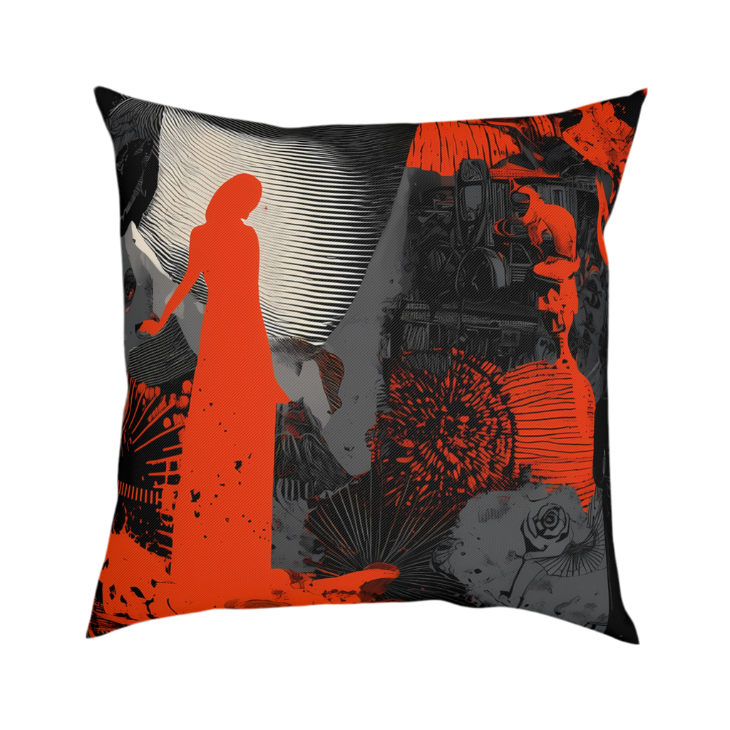 Maison Verne Halloween Ltd. Edition Zierkissen "Eclipse Muse" - 🎃👻 Wicked Elegance No. 67 👻🎃