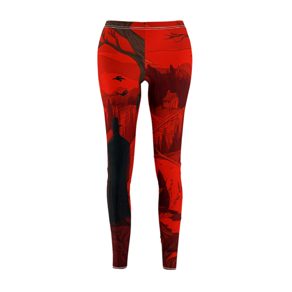 HALLOWEEN LIMITED EDITION Plus Size (2XL)  Damen Leggings - Wicked Elegance No. 15