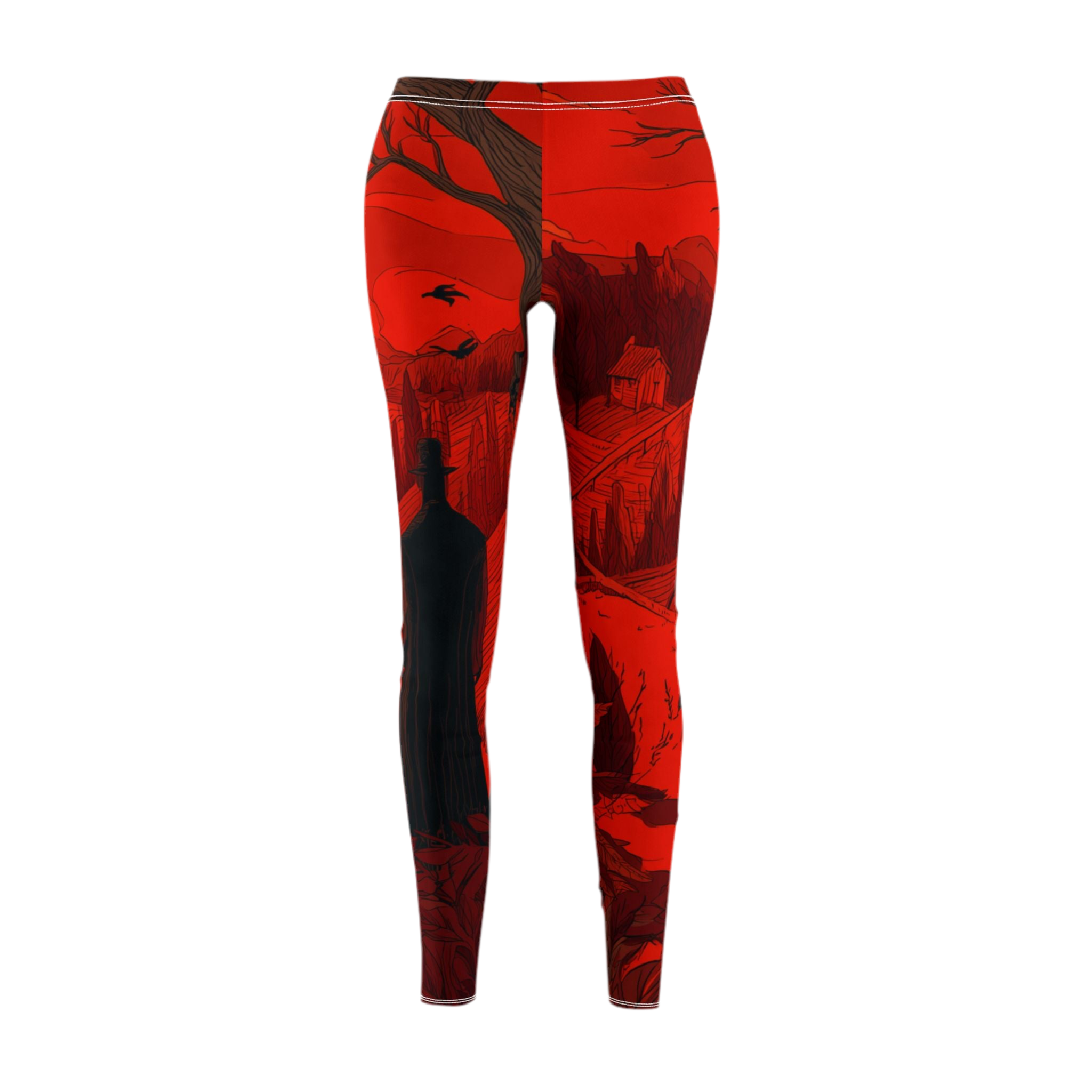 HALLOWEEN LIMITED EDITION Plus Size (2XL)  Damen Leggings - Wicked Elegance No. 15