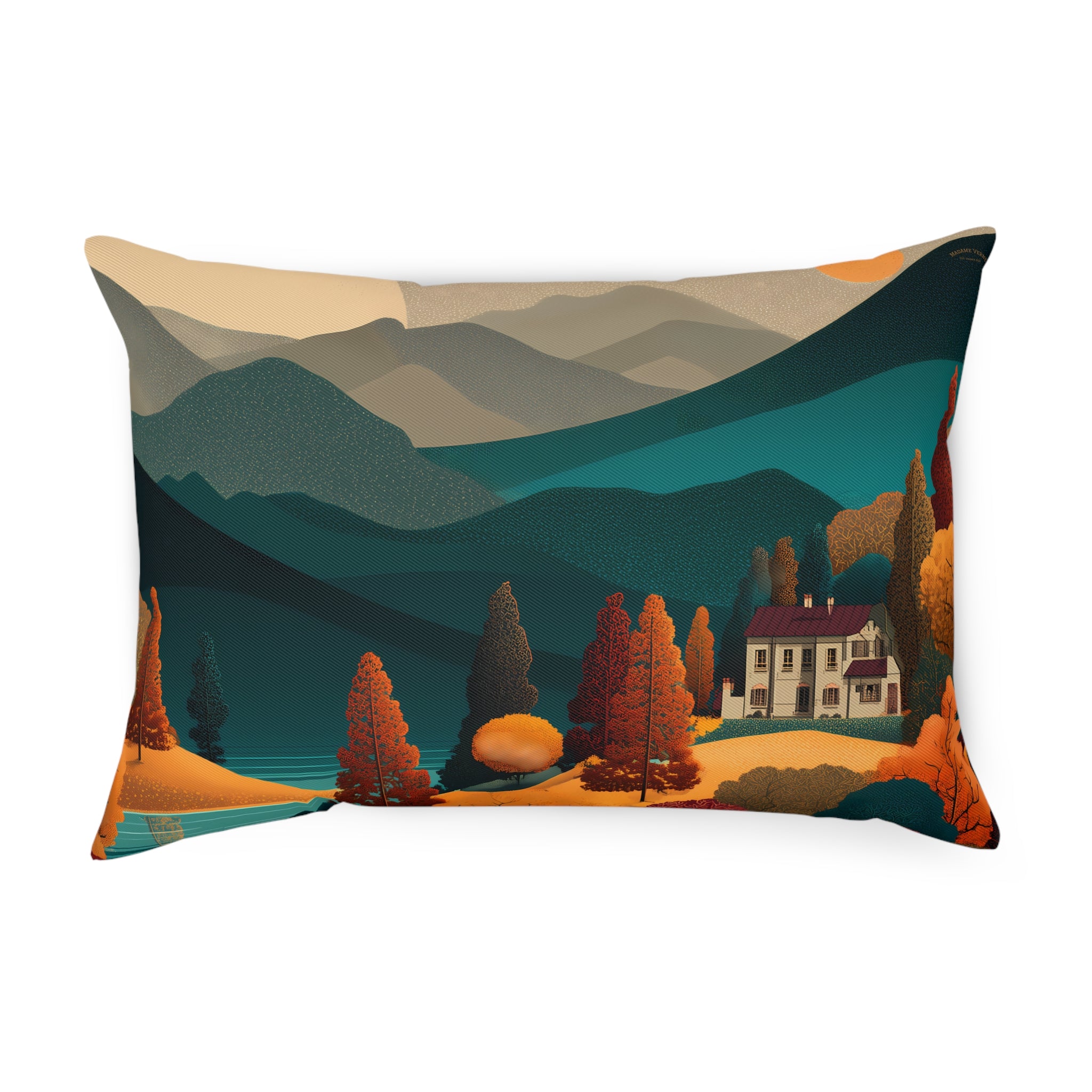 Maison Verne Zierkissen "Twilight over Golden Hills" - Golden Autumn No. 20