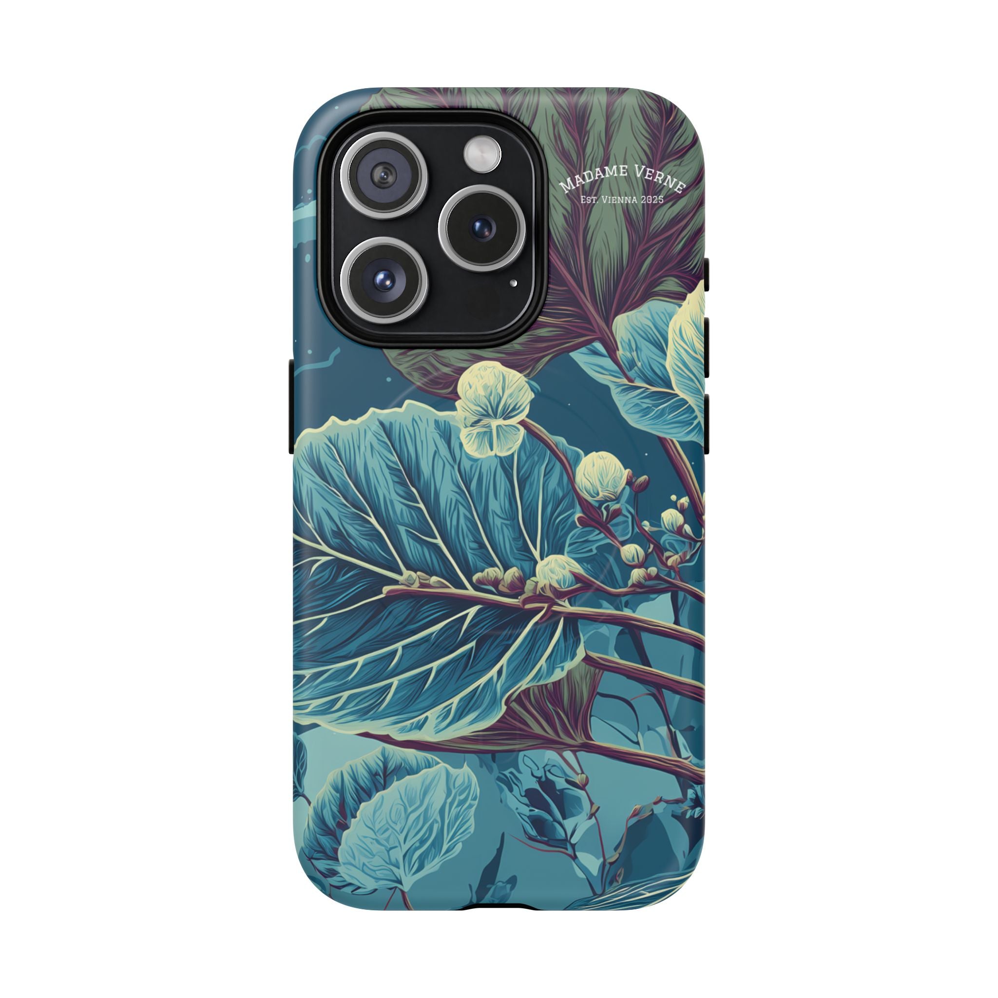 MagSafe iPhone-Schutzhülle "Galactic Veins" - Cosmic Botanicals No. 89
