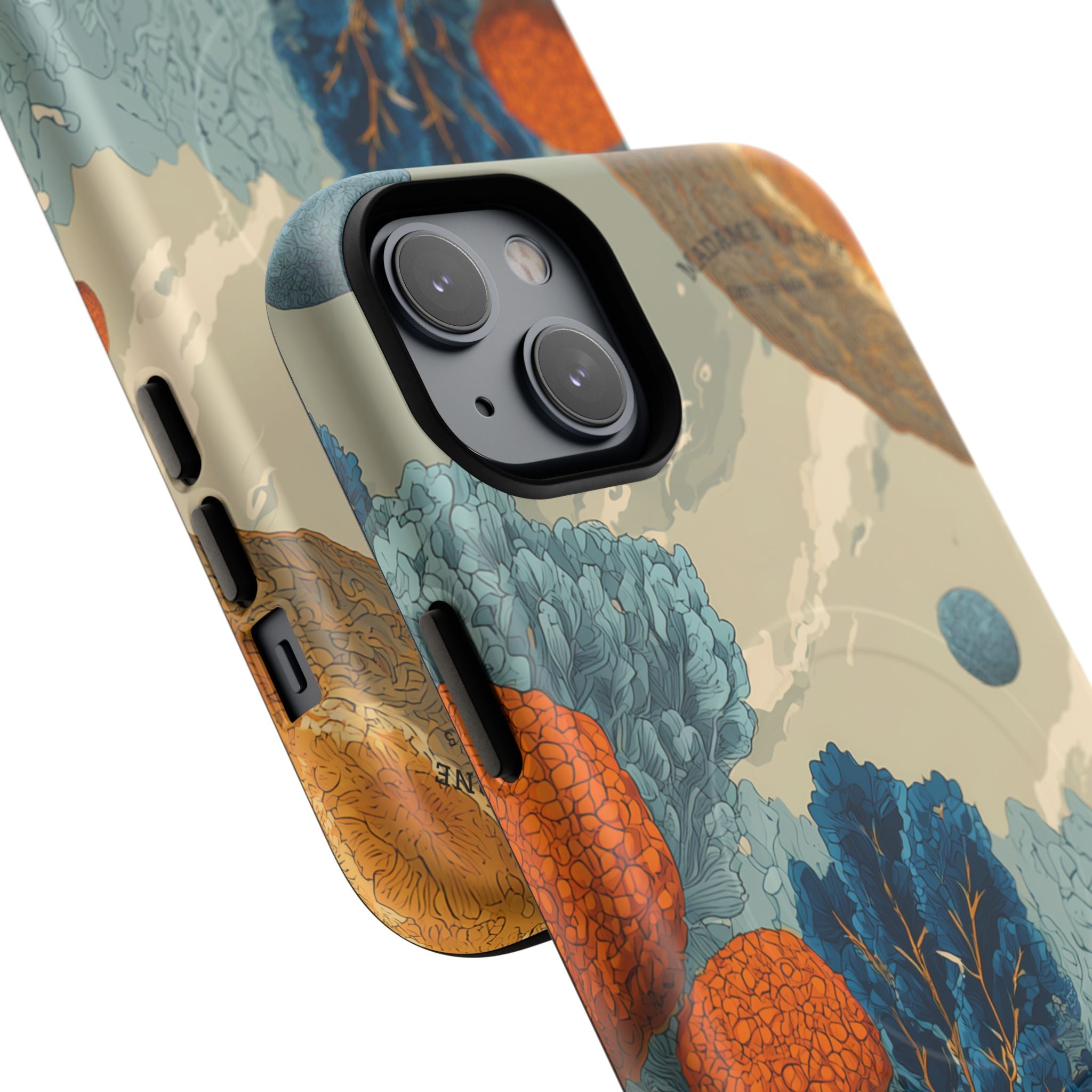 MagSafe iPhone-Schutzhülle "Ethereal Meadow" - Cosmic Botanicals No. 85
