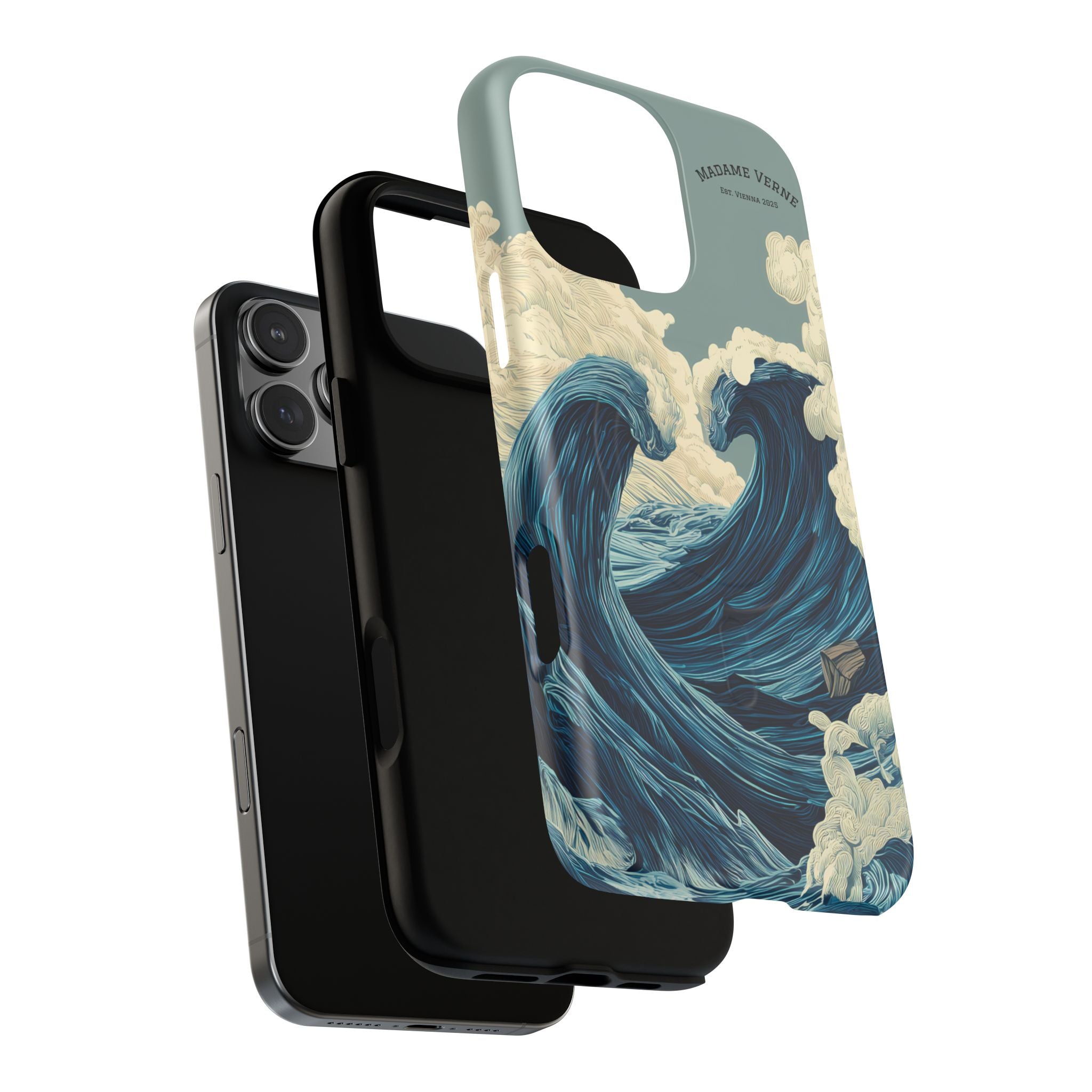 MagSafe iPhone-Schutzhülle "Tempest's Embrace" - Opal Depths No. 38
