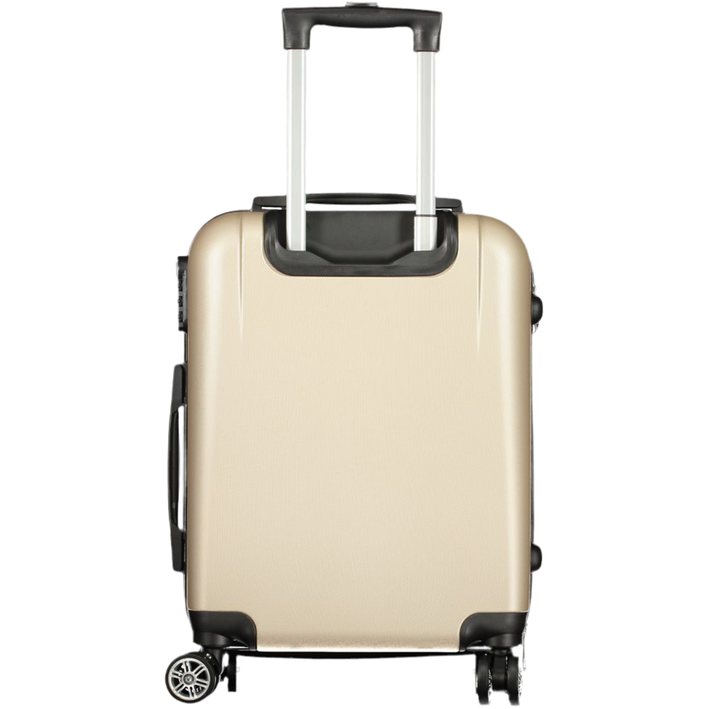 Laura Biagiotti Gold Polyethylene Luggage And Travel