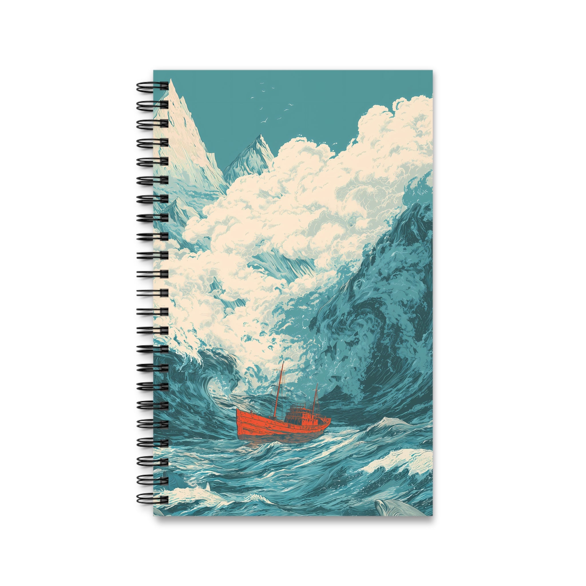 Notizbuch mit Spiralbindung "Nautical Adventure" - Below & Beyond No. 09