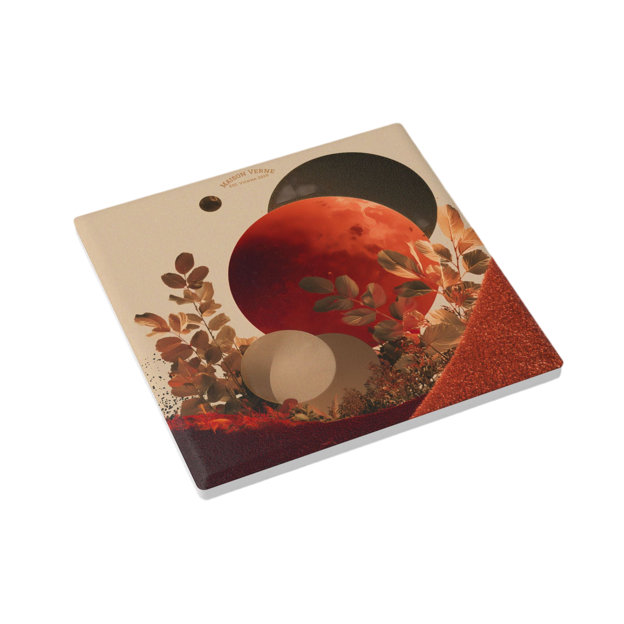 Maison Verne Keramik Untersetzer "Lunar Harvest" - Golden Autumn No. 68