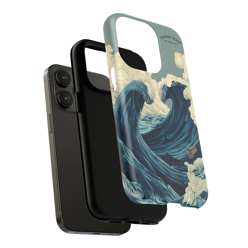 MagSafe iPhone-Schutzhülle "Tempest's Embrace" - Opal Depths No. 38