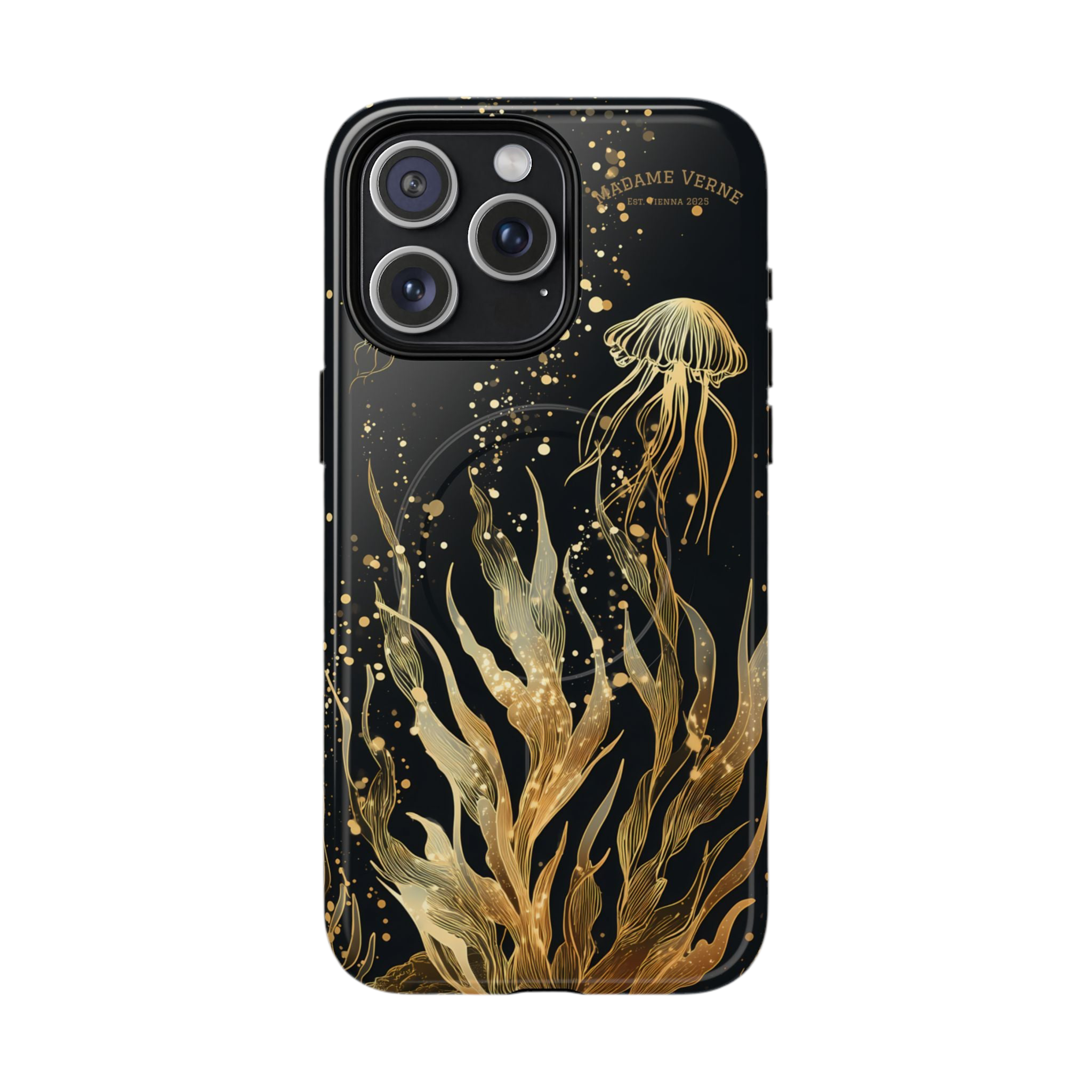 MagSafe iPhone-Schutzhülle "Tidal Spirit" - Opal Depths No. 21
