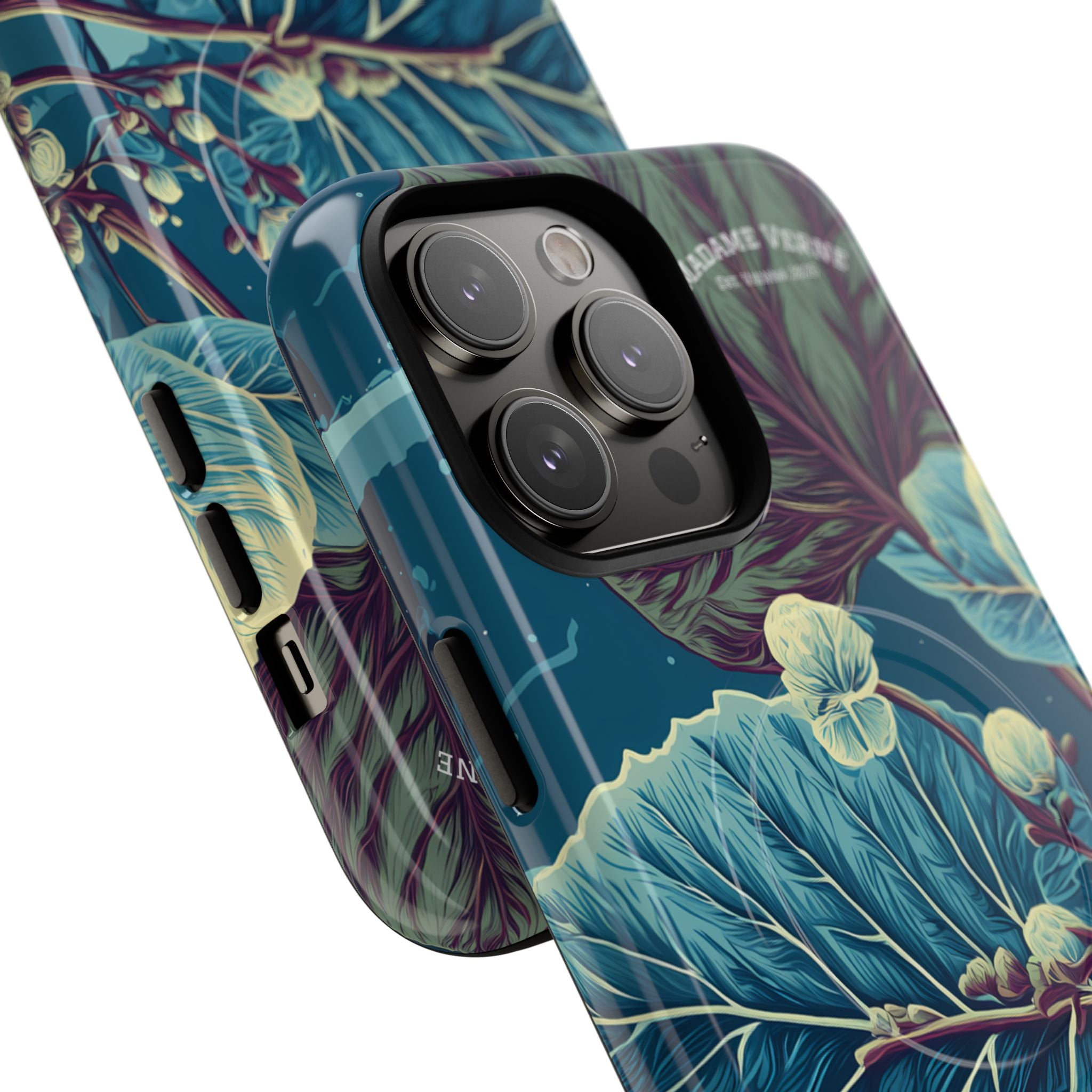 MagSafe iPhone-Schutzhülle "Galactic Veins" - Cosmic Botanicals No. 89