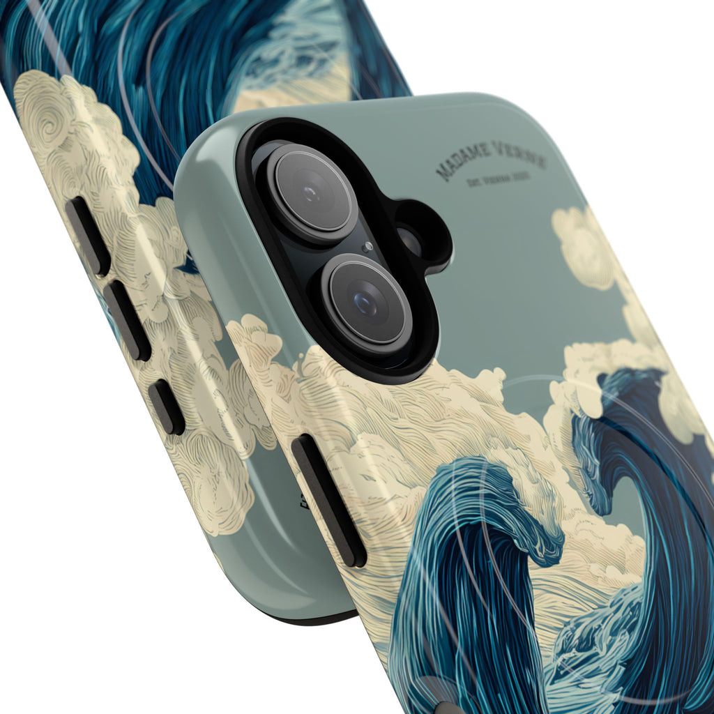 MagSafe iPhone-Schutzhülle "Tempest's Embrace" - Opal Depths No. 38