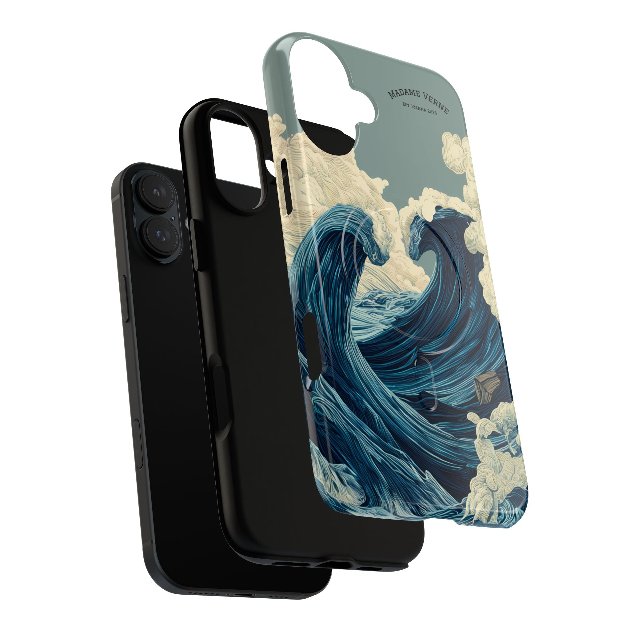 MagSafe iPhone-Schutzhülle "Tempest's Embrace" - Opal Depths No. 38