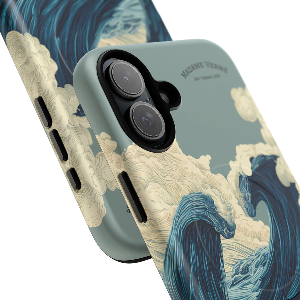MagSafe iPhone-Schutzhülle "Tempest's Embrace" - Opal Depths No. 38