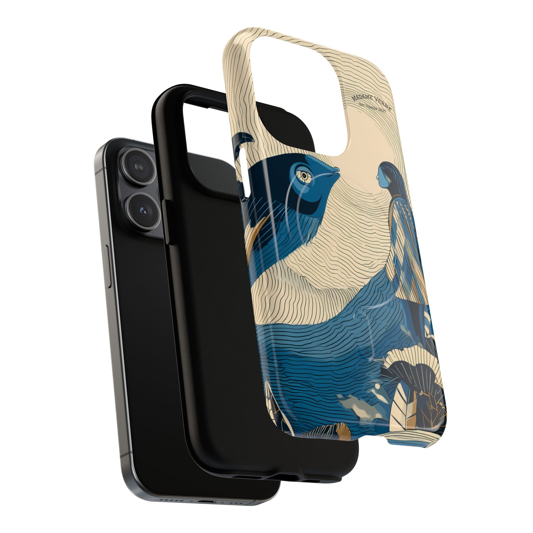 MagSafe iPhone-Schutzhülle "Moonlight Parley" - Opal Depths No. 40