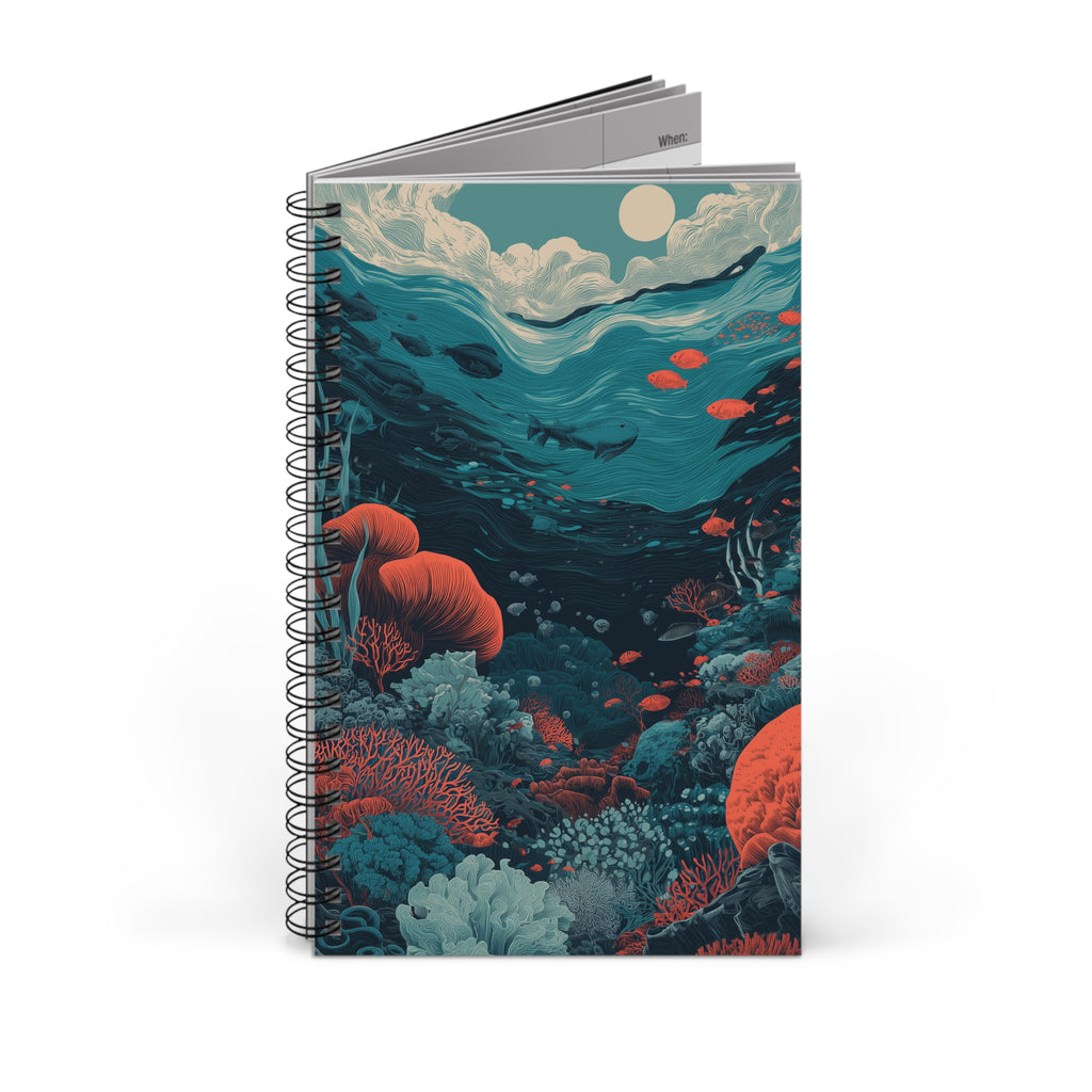 Notizbuch mit Spiralbindung "Ocean Depths" - Opal Depths No. 05