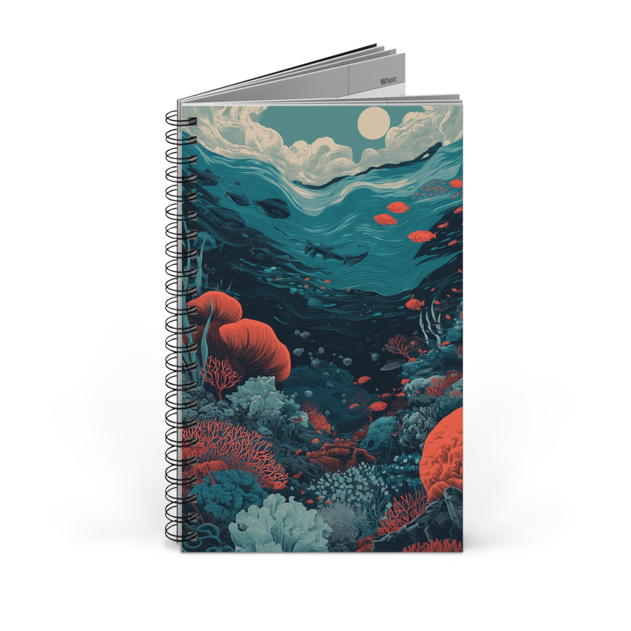 Notizbuch mit Spiralbindung "Ocean Depths" - Opal Depths No. 05