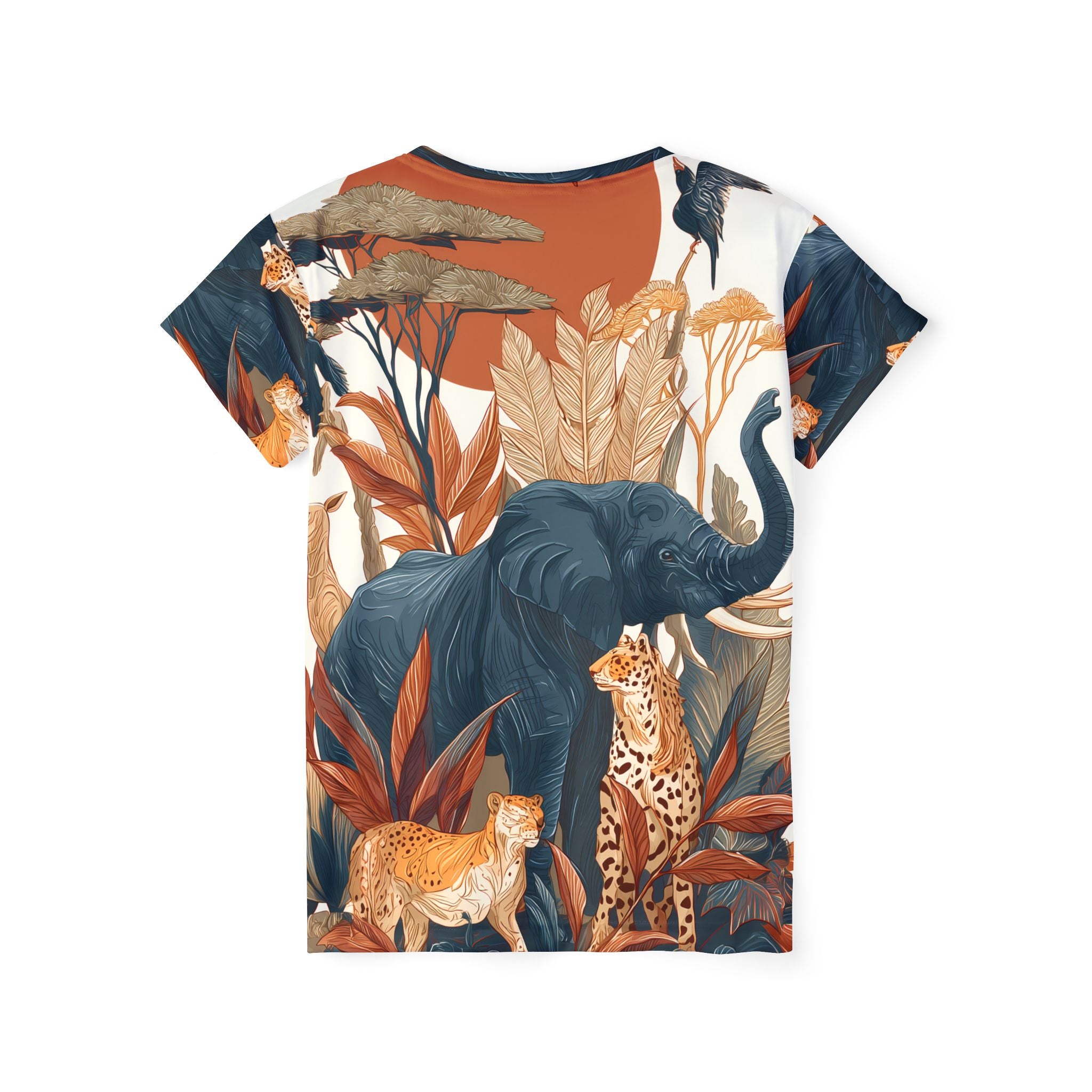 Plus Size Damen T-shirt "Savannah Royal" - Wilderness Whisper No. 07