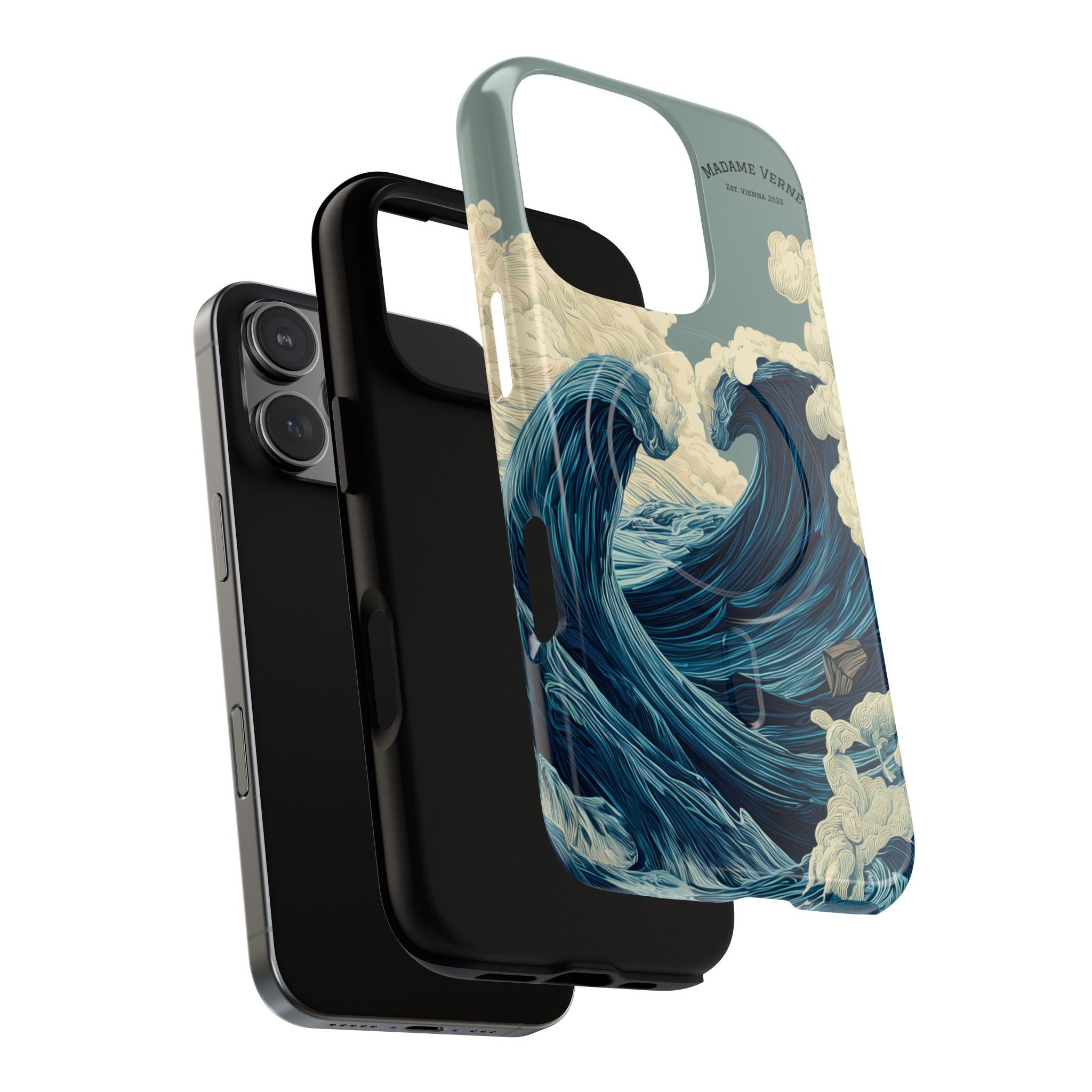 MagSafe iPhone-Schutzhülle "Tempest's Embrace" - Opal Depths No. 38