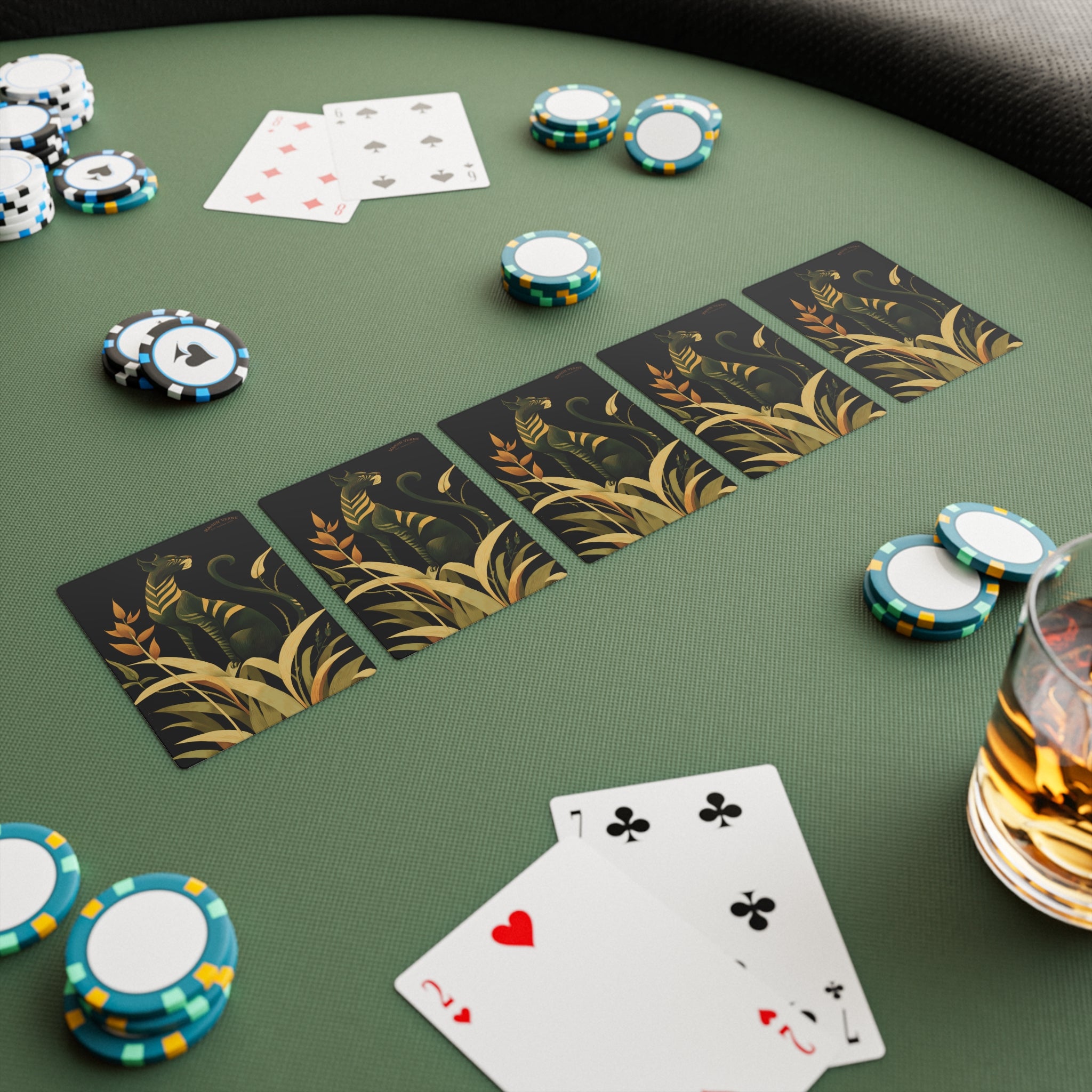 Maison Verne Poker Karten "The Watcher in the Wild" - Wilderness Whisper No. 50