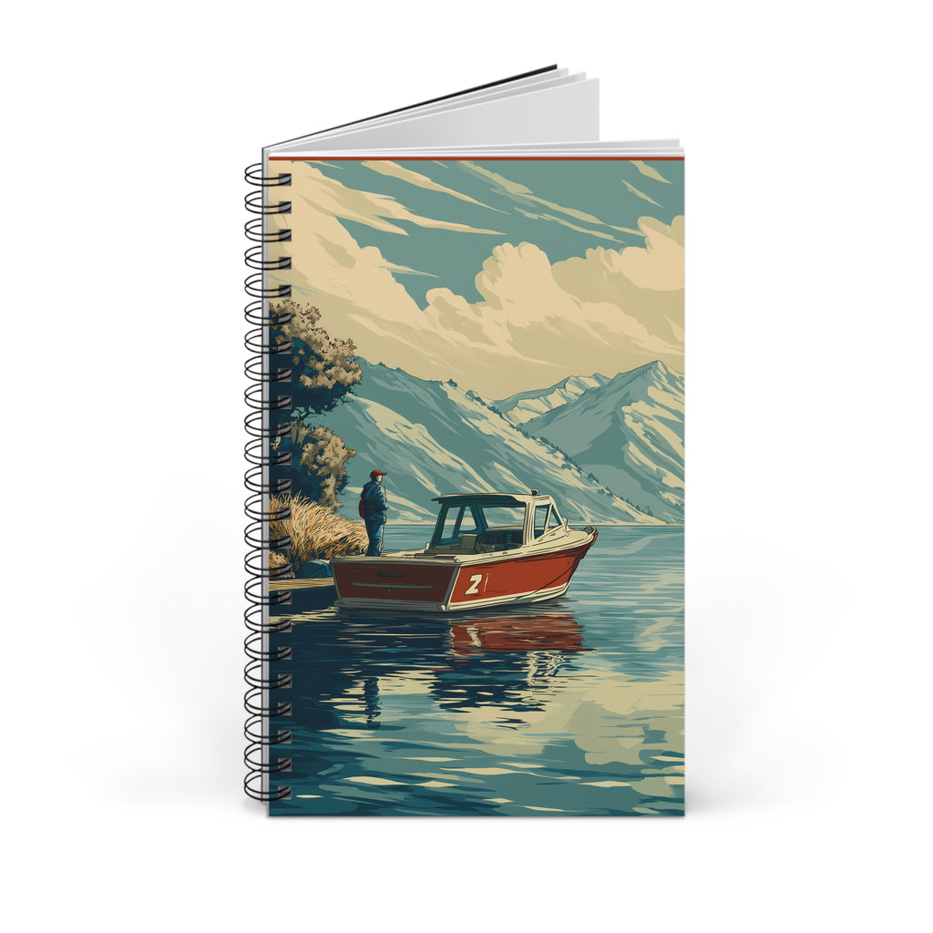 Notizbuch mit Spiralbindung "Fishing Adventure" - Below & Beyond No. 03