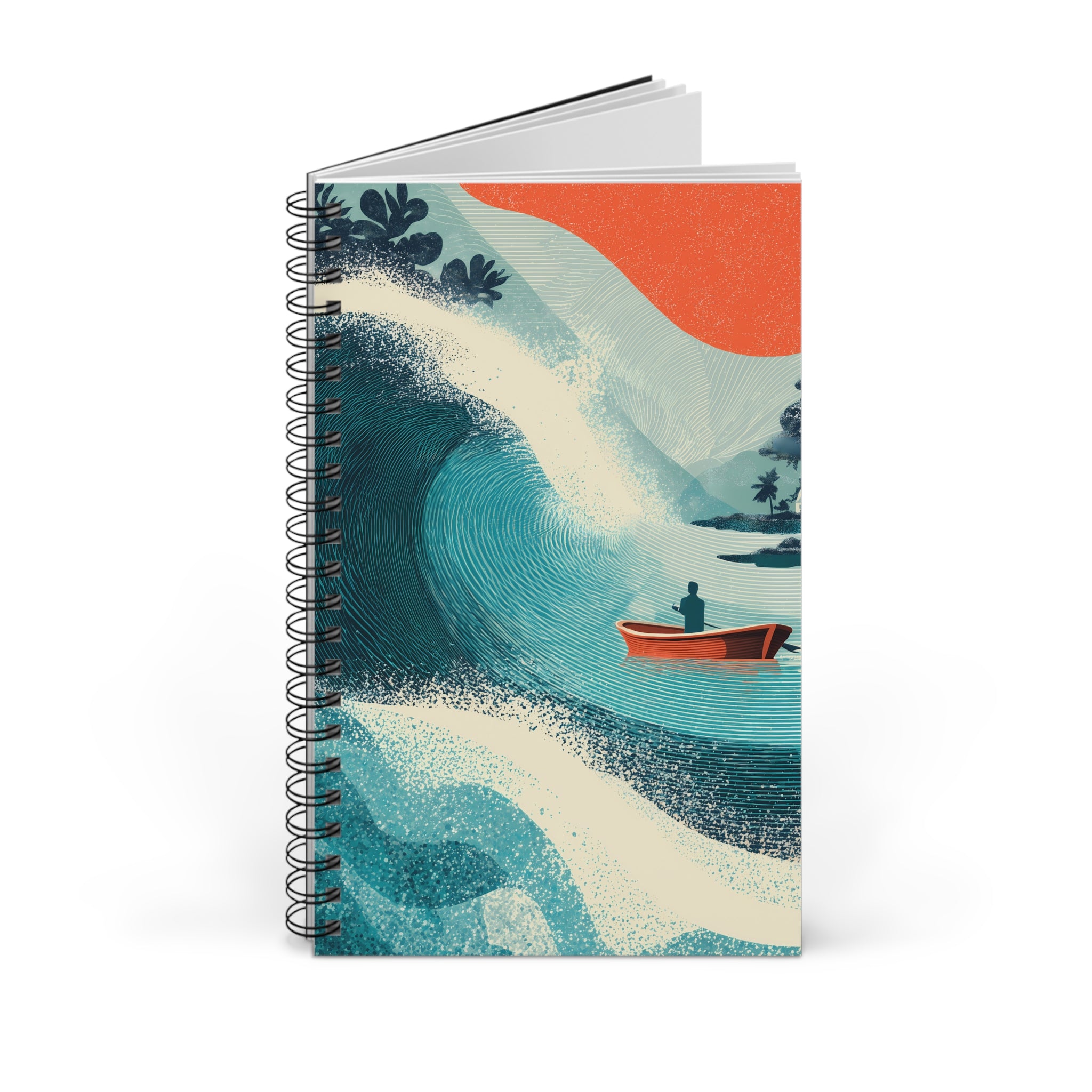 Spiral-bound notebook "Beyond the Break" - Below & Beyond No. 10