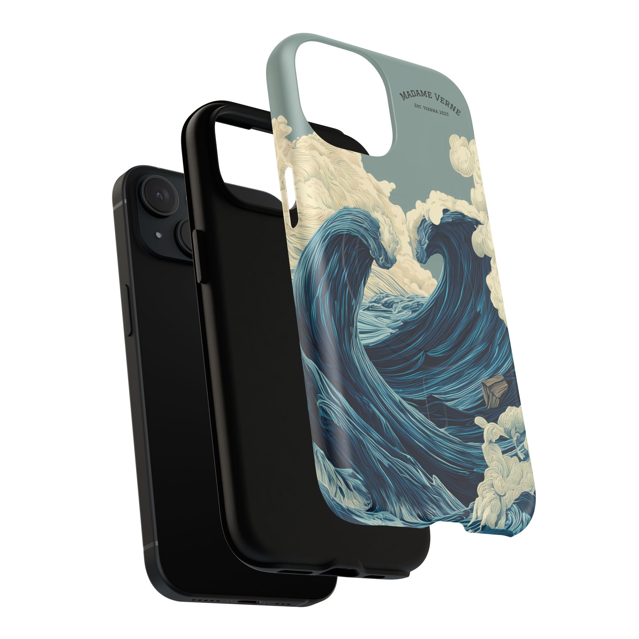 MagSafe iPhone-Schutzhülle "Tempest's Embrace" - Opal Depths No. 38