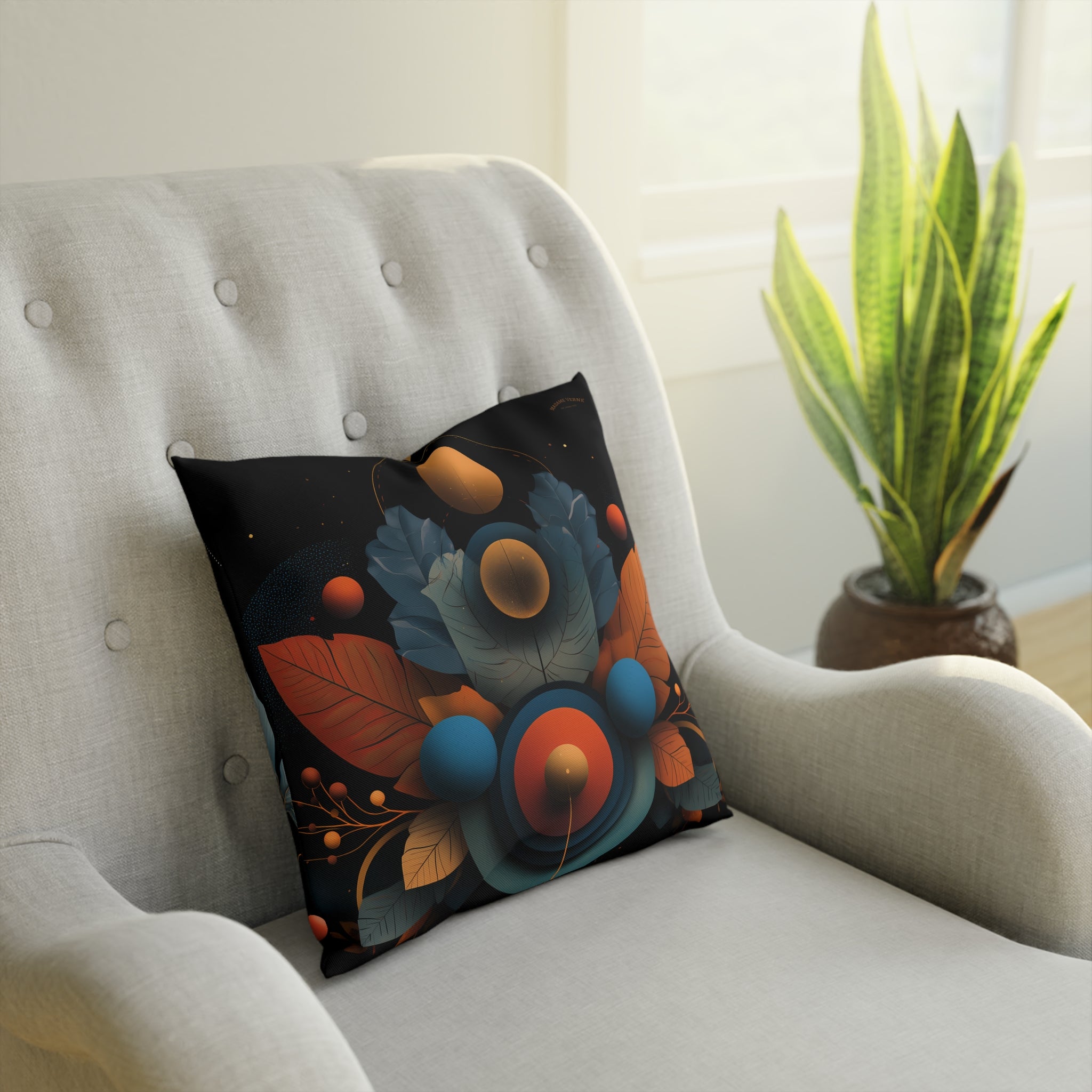Decorative cushion "Celestial Harvest" - Golden Autumn No. 33