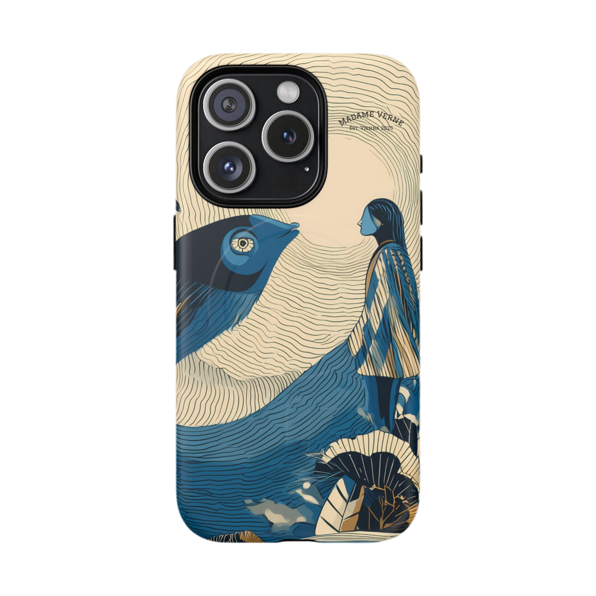 MagSafe iPhone-Schutzhülle "Moonlight Parley" - Opal Depths No. 40