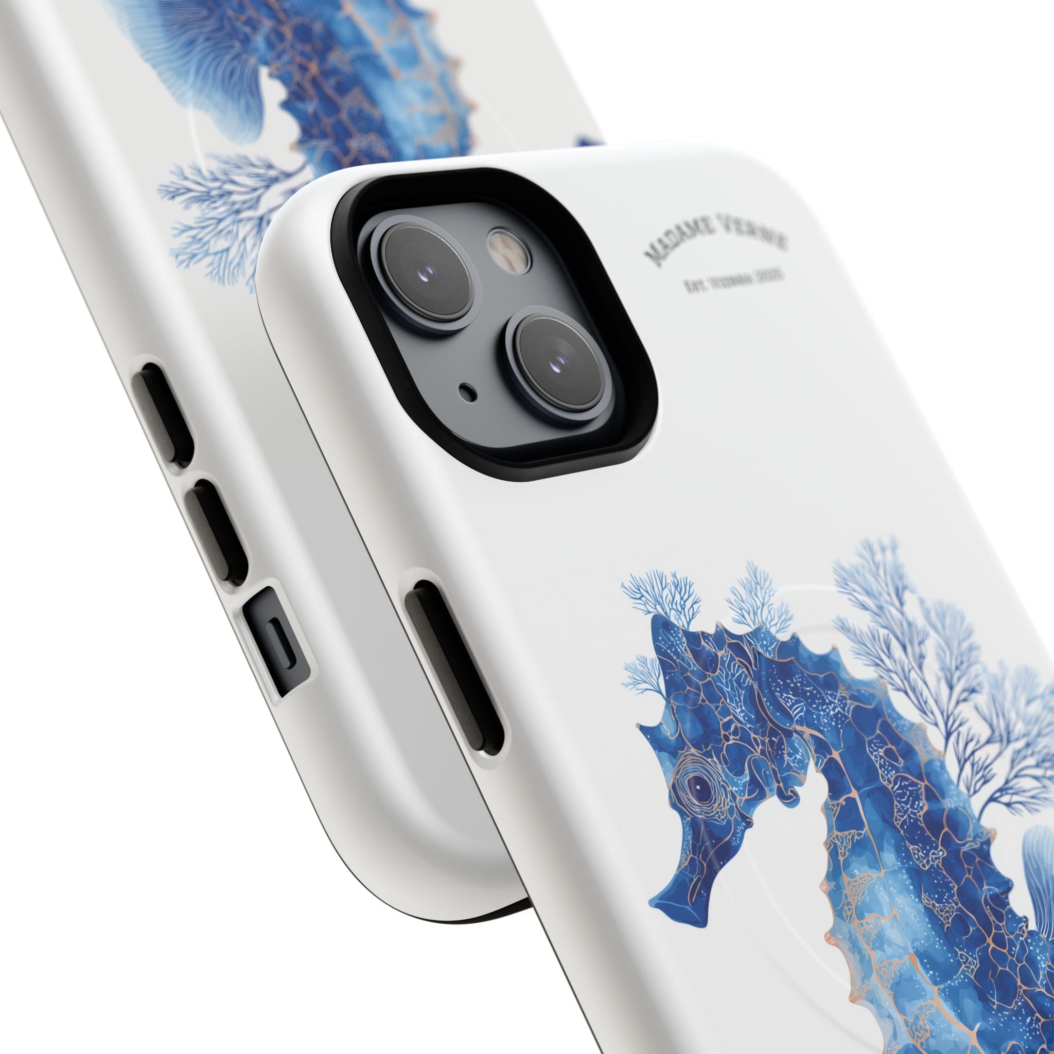 MagSafe iPhone-Schutzhülle "Azure Sentinel" - Opal Depths No. 32